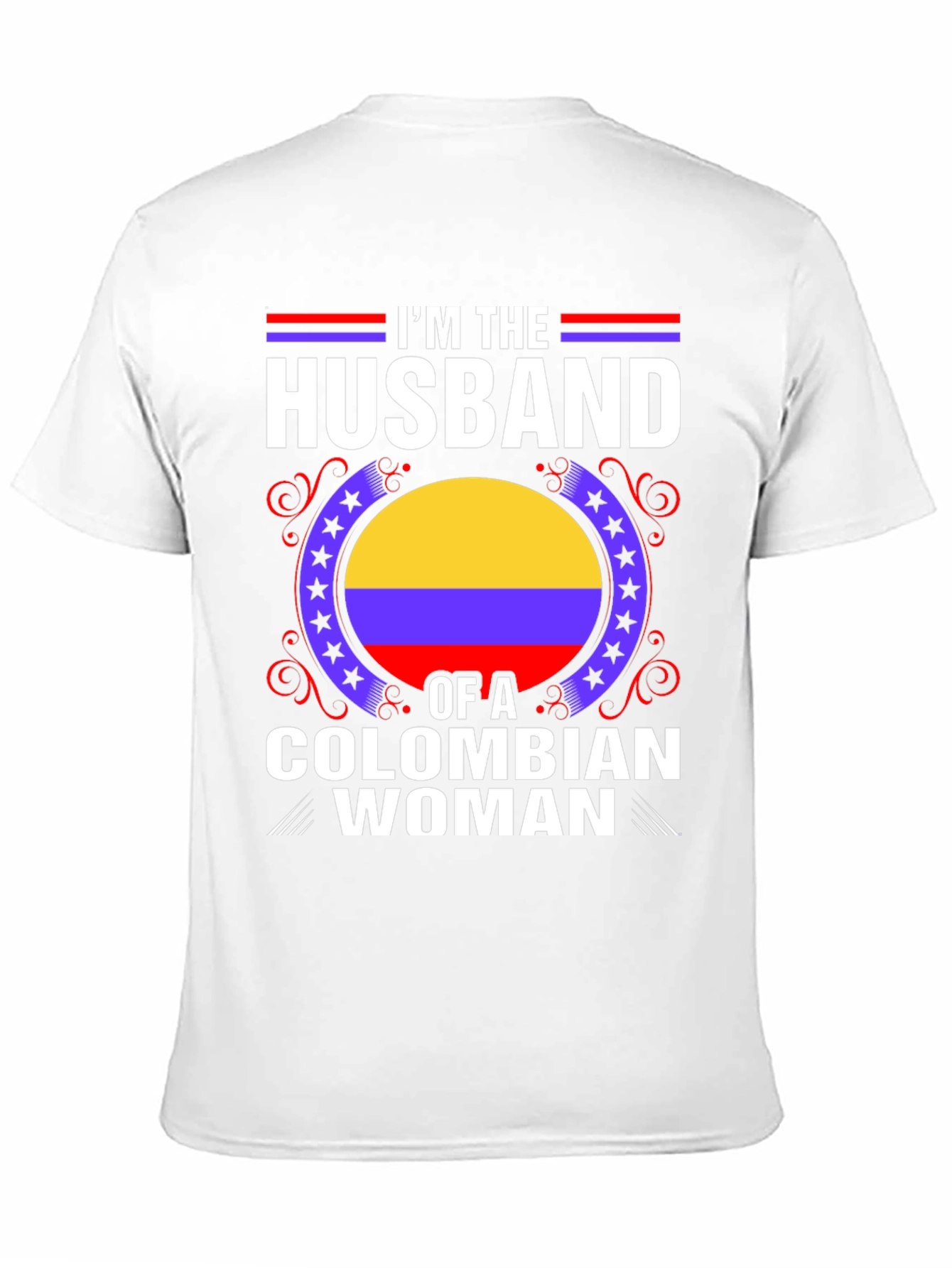 Husband of a Colombian Woman T-Shirt