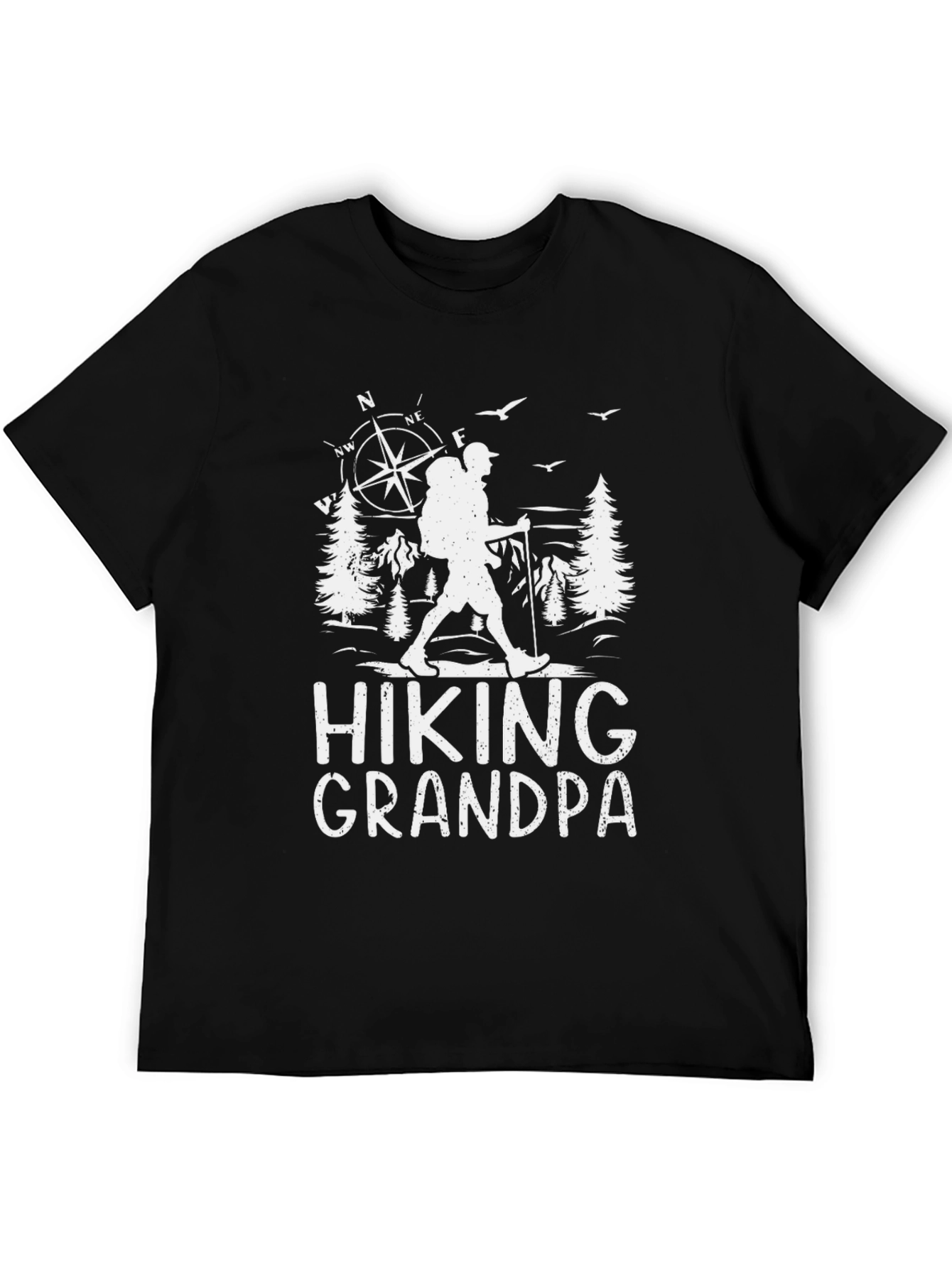 Hiking Grandpa T-Shirt - Adventure Awaits!
