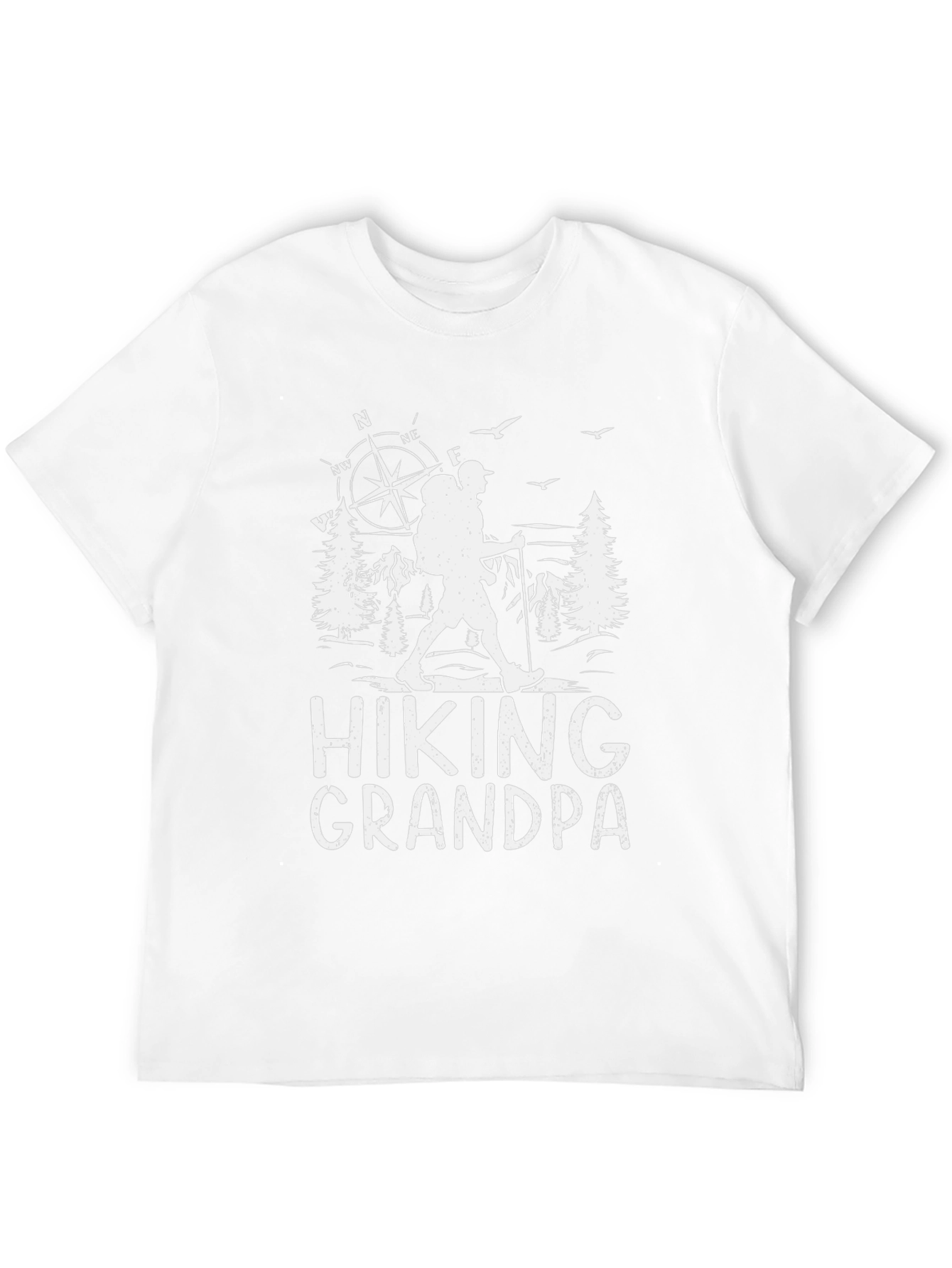 Hiking Grandpa T-Shirt - Adventure Awaits!