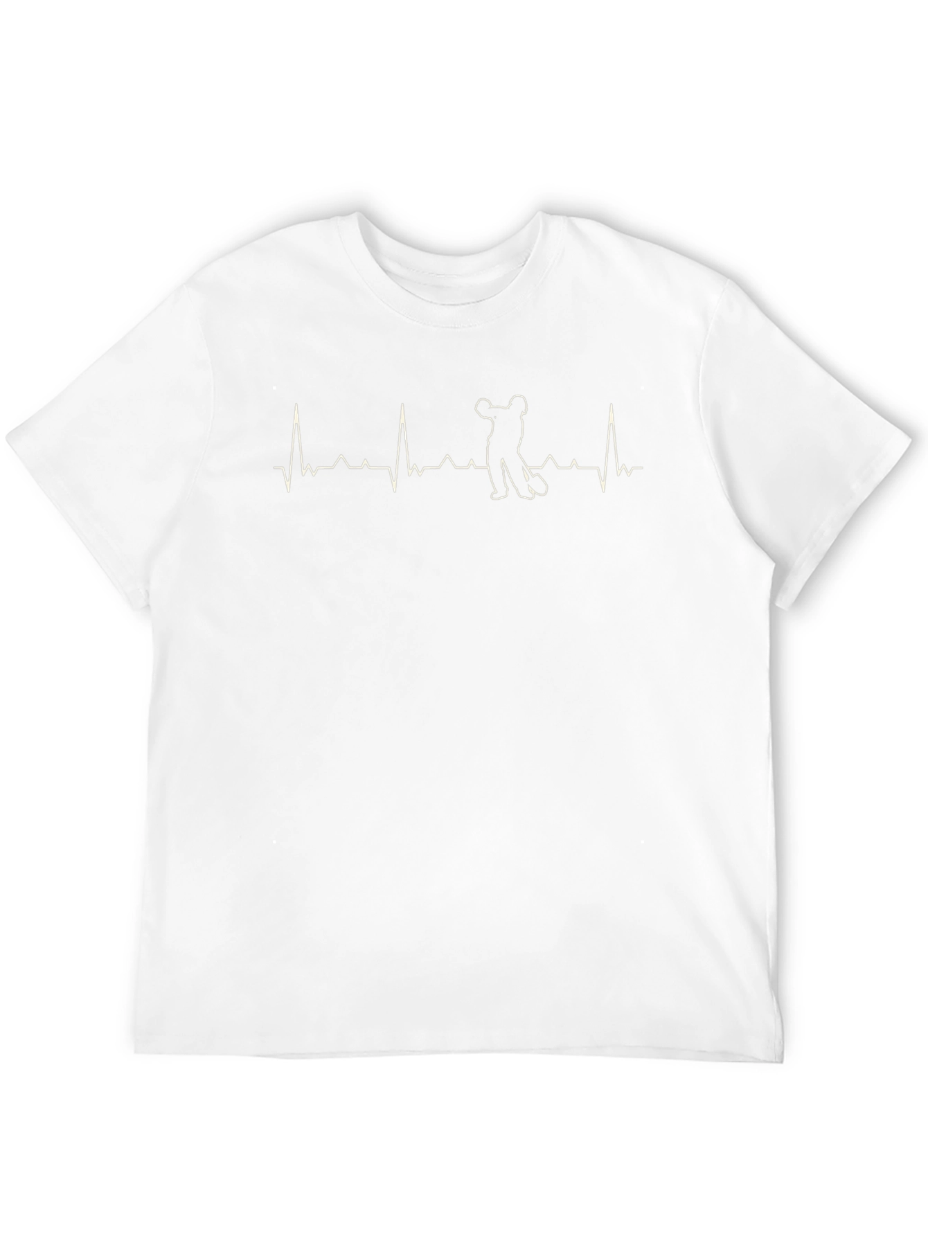 Bowling Heartbeat T-Shirt - Black
