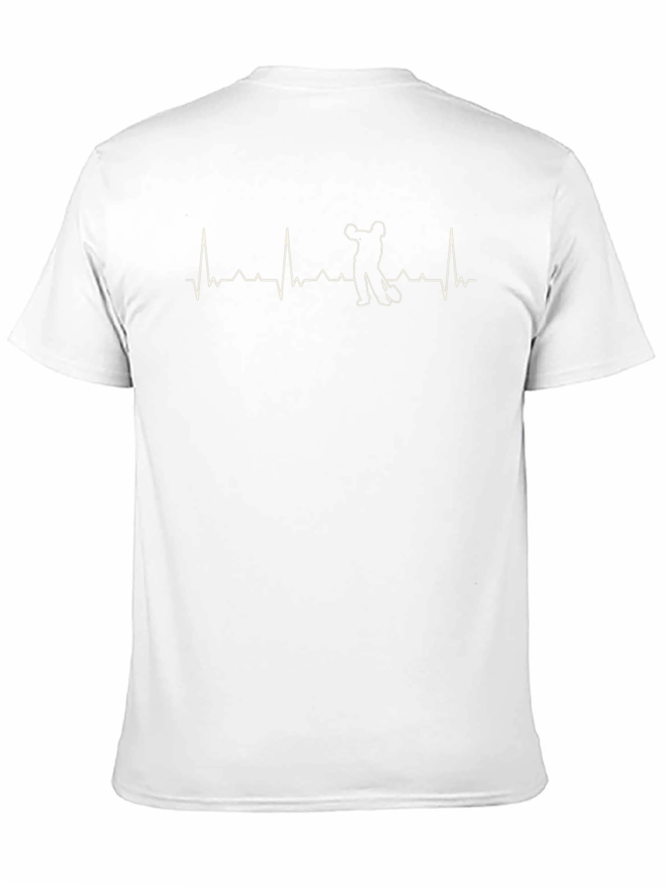 Bowling Heartbeat T-Shirt - Black