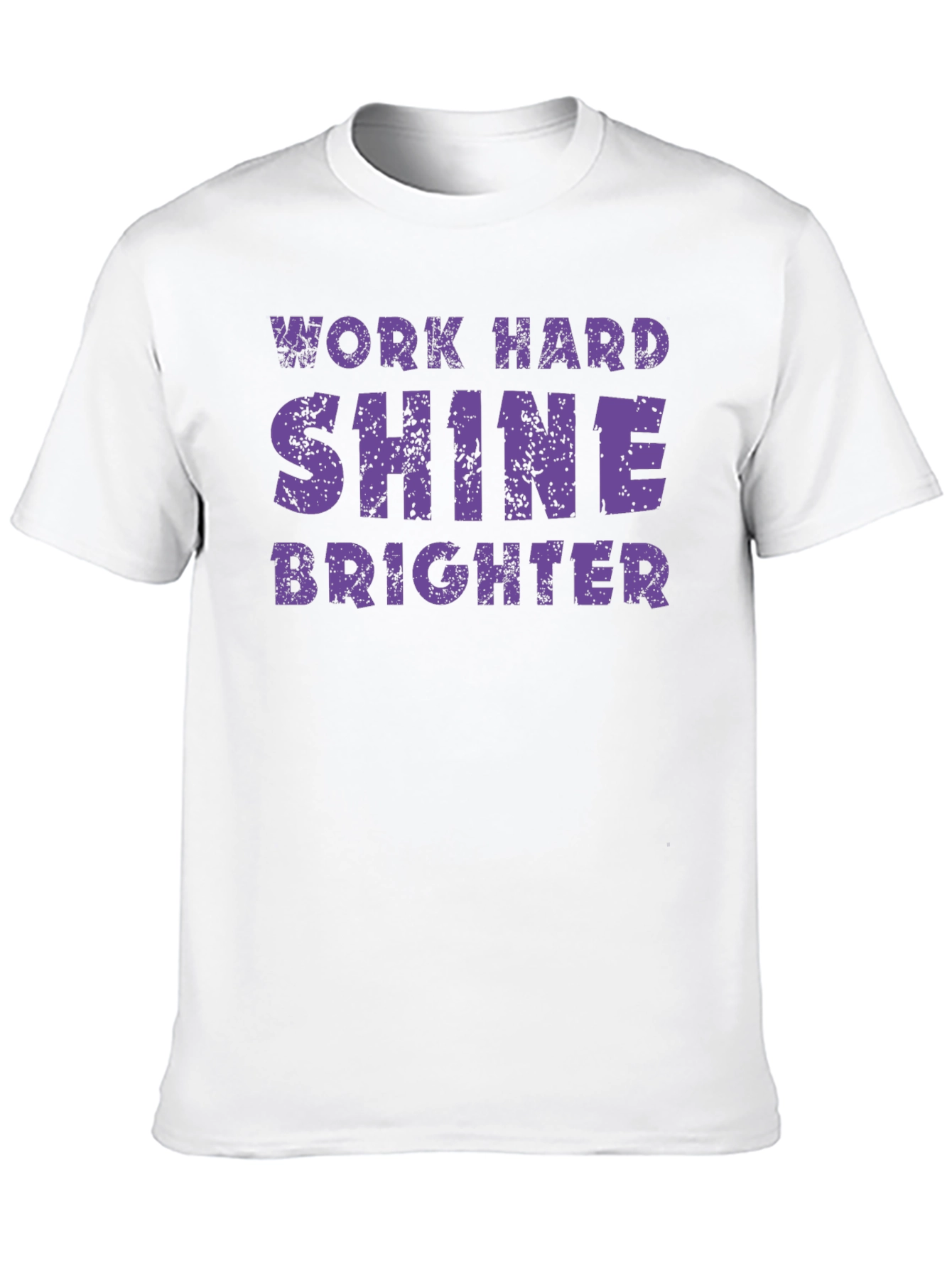 Work Hard Shine Brighter Graphic T-Shirt