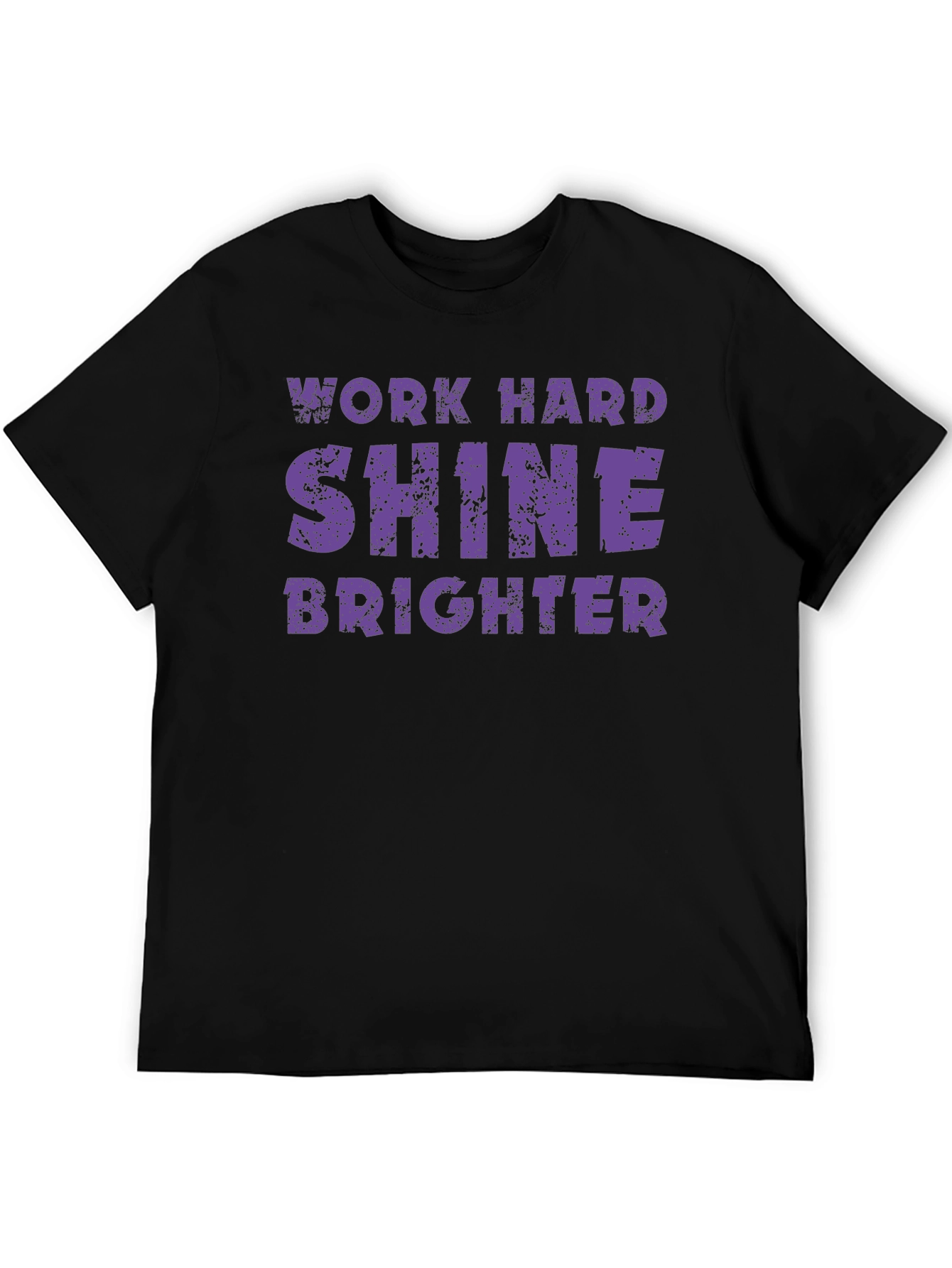 Work Hard Shine Brighter Graphic T-Shirt