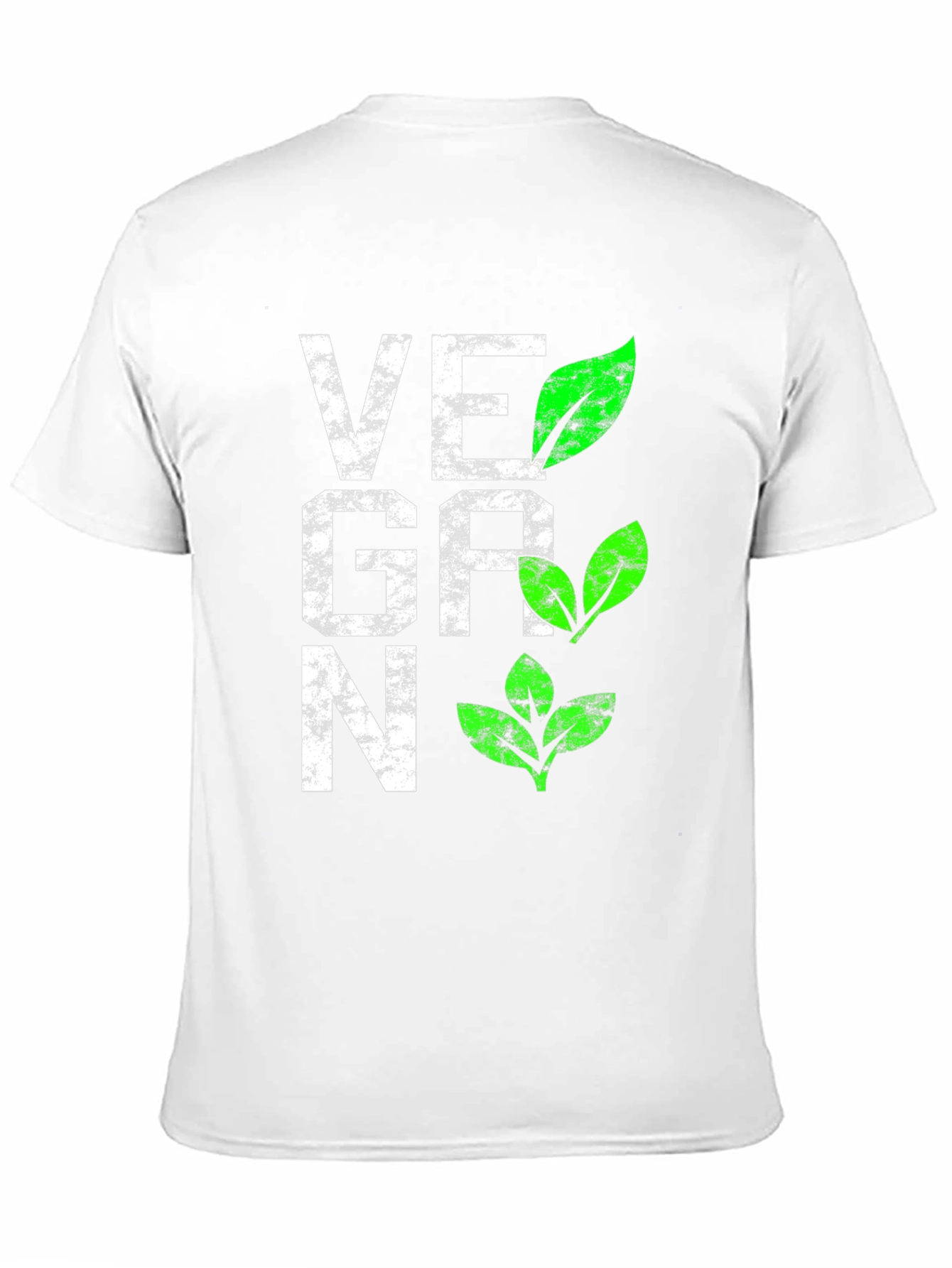 Vegan Leaf Graphic T-Shirt