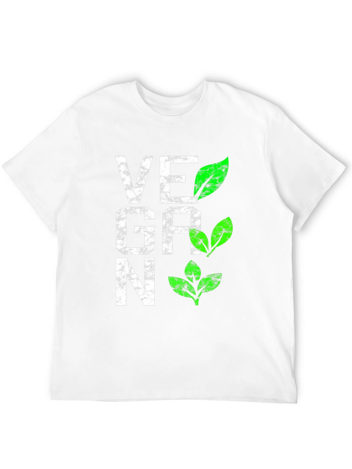Vegan Leaf Graphic T-Shirt
