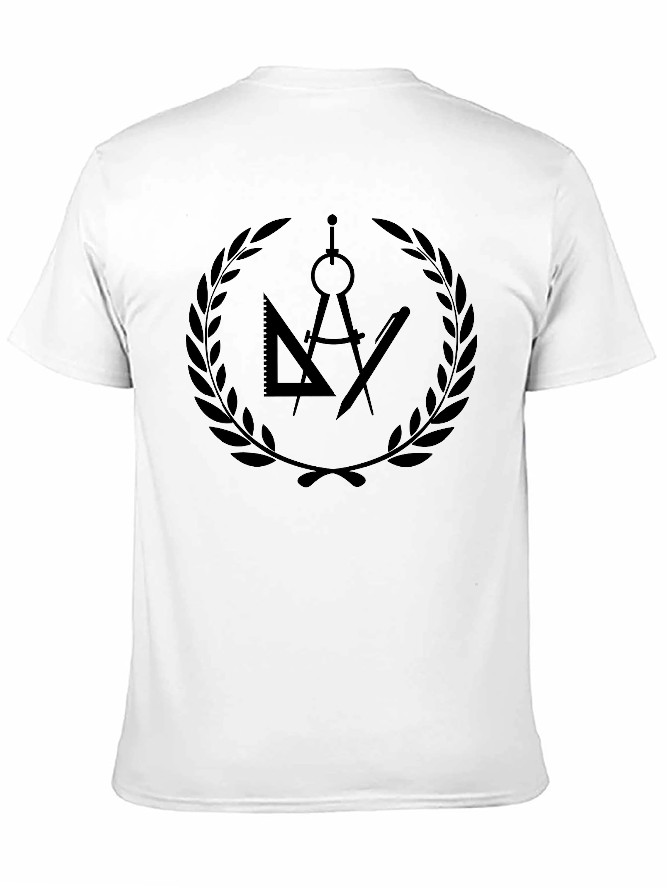 Architect Drafting T-Shirt - Black Graphic Tee