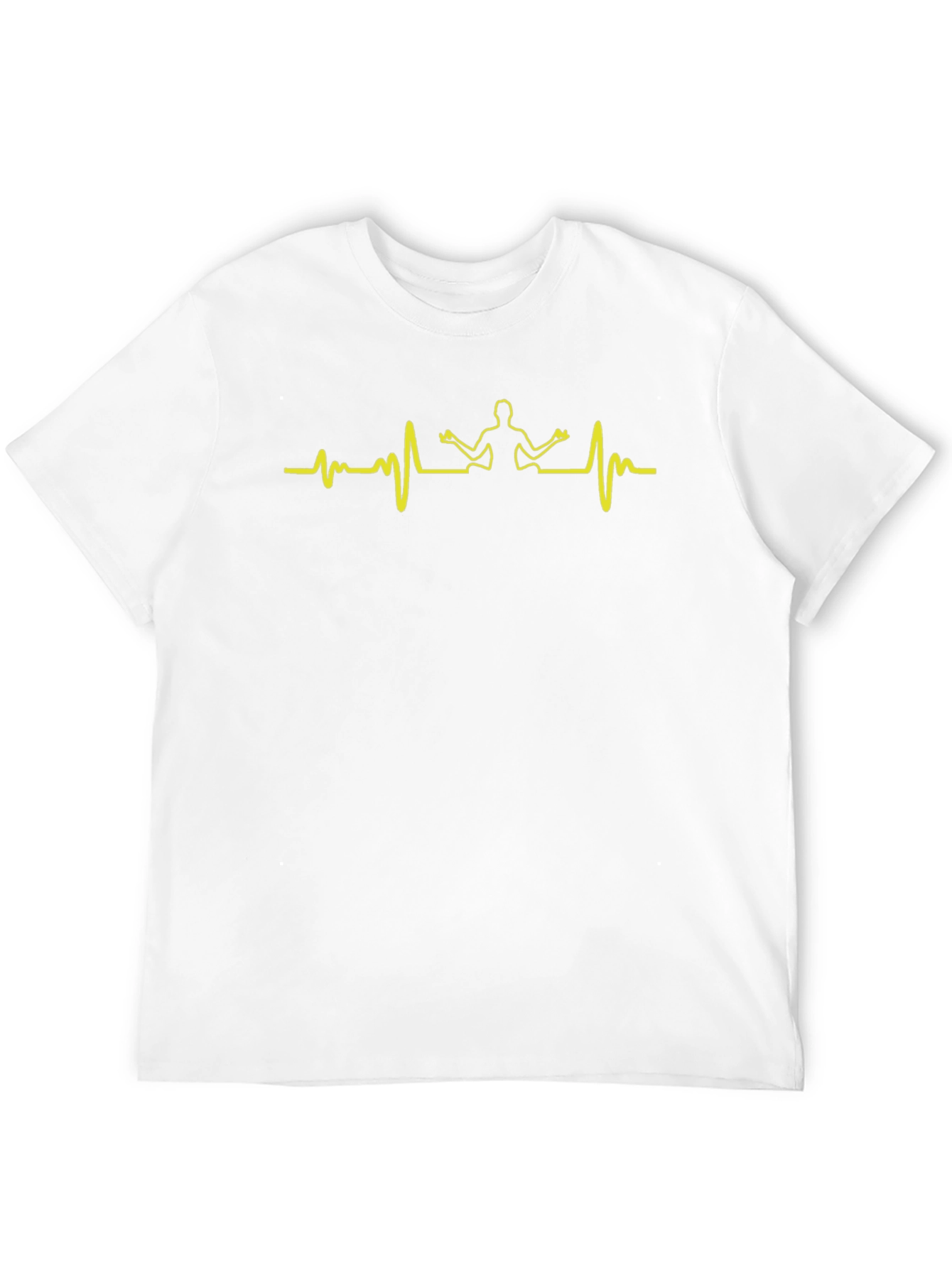 Yoga Heartbeat Tee - Meditate in Style