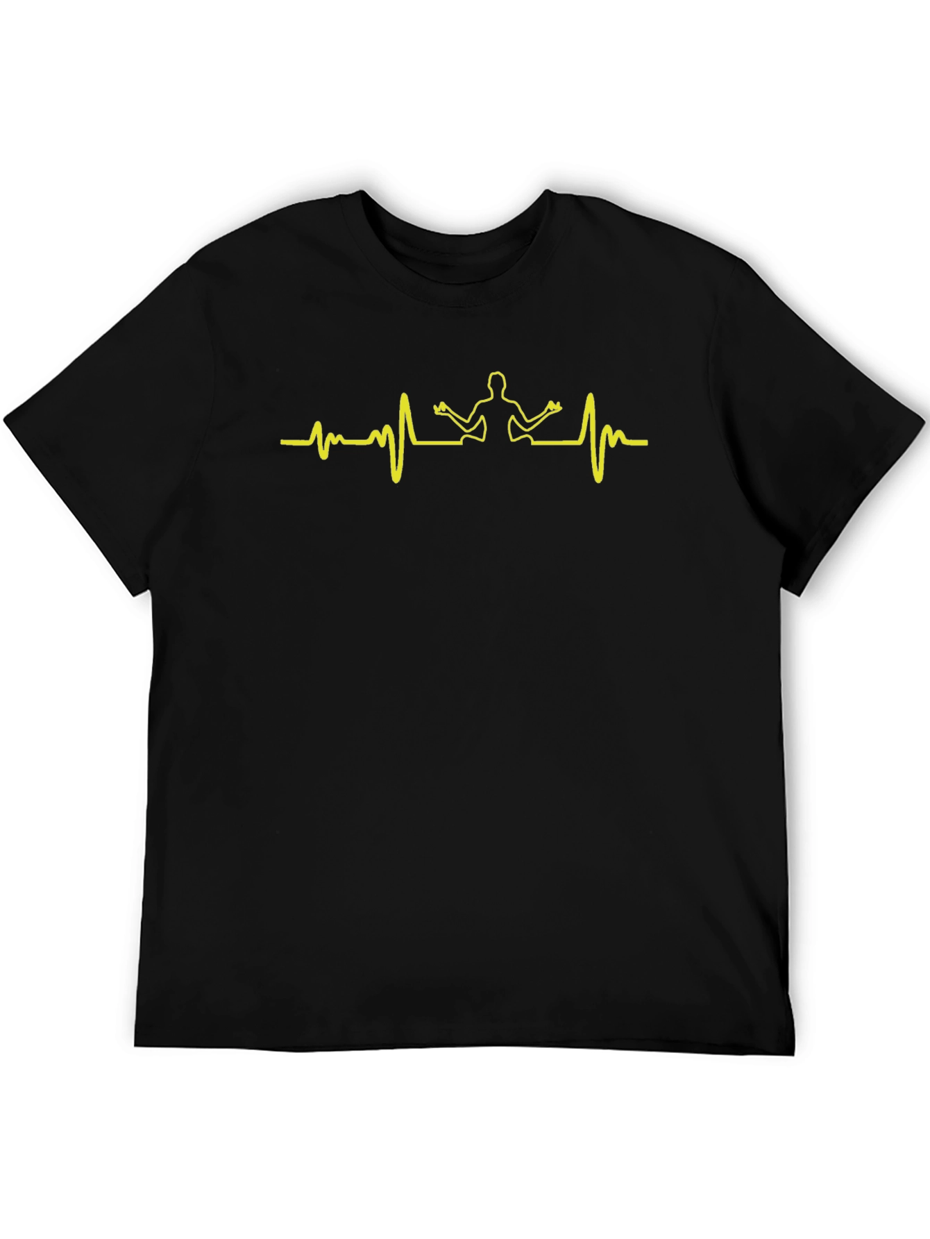 Yoga Heartbeat Tee - Meditate in Style