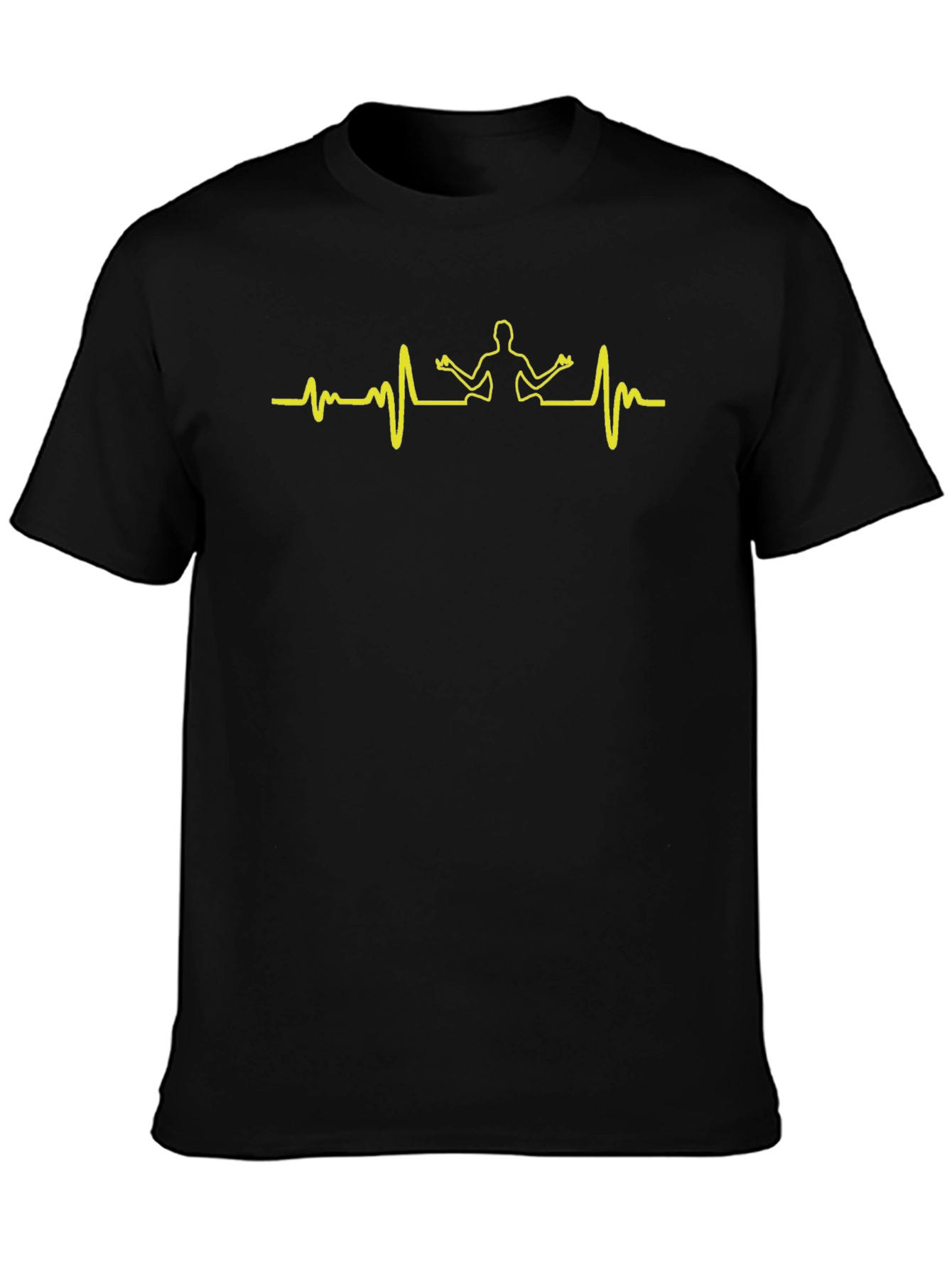 Yoga Heartbeat Tee - Meditate in Style