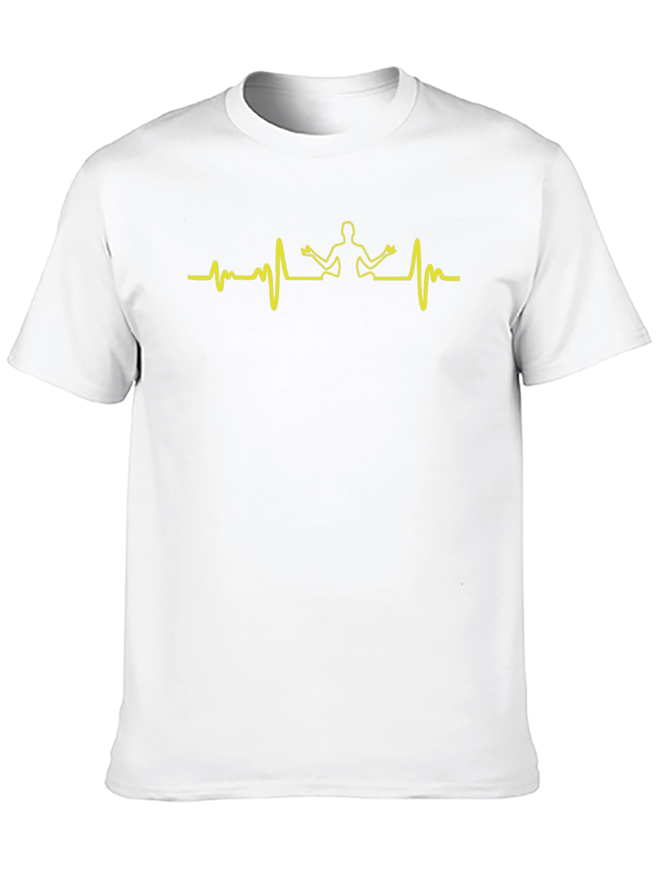 Yoga Heartbeat Tee - Meditate in Style