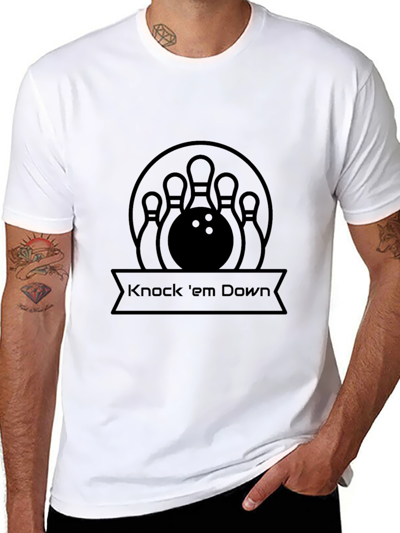 Knock em Down Bowling T-Shirt