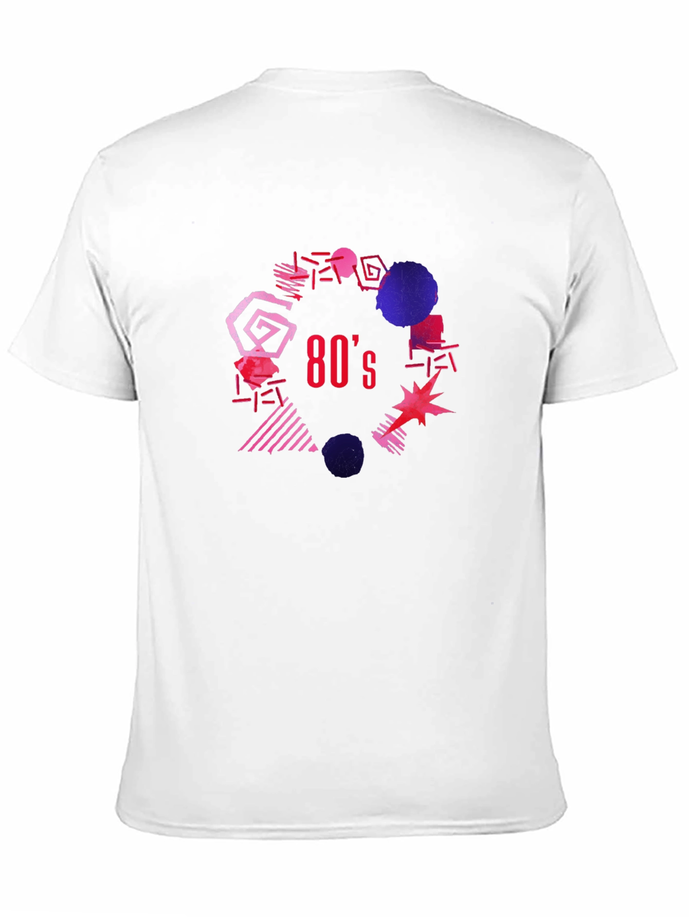 Retro 80s Graphic Tee - Black T-Shirt