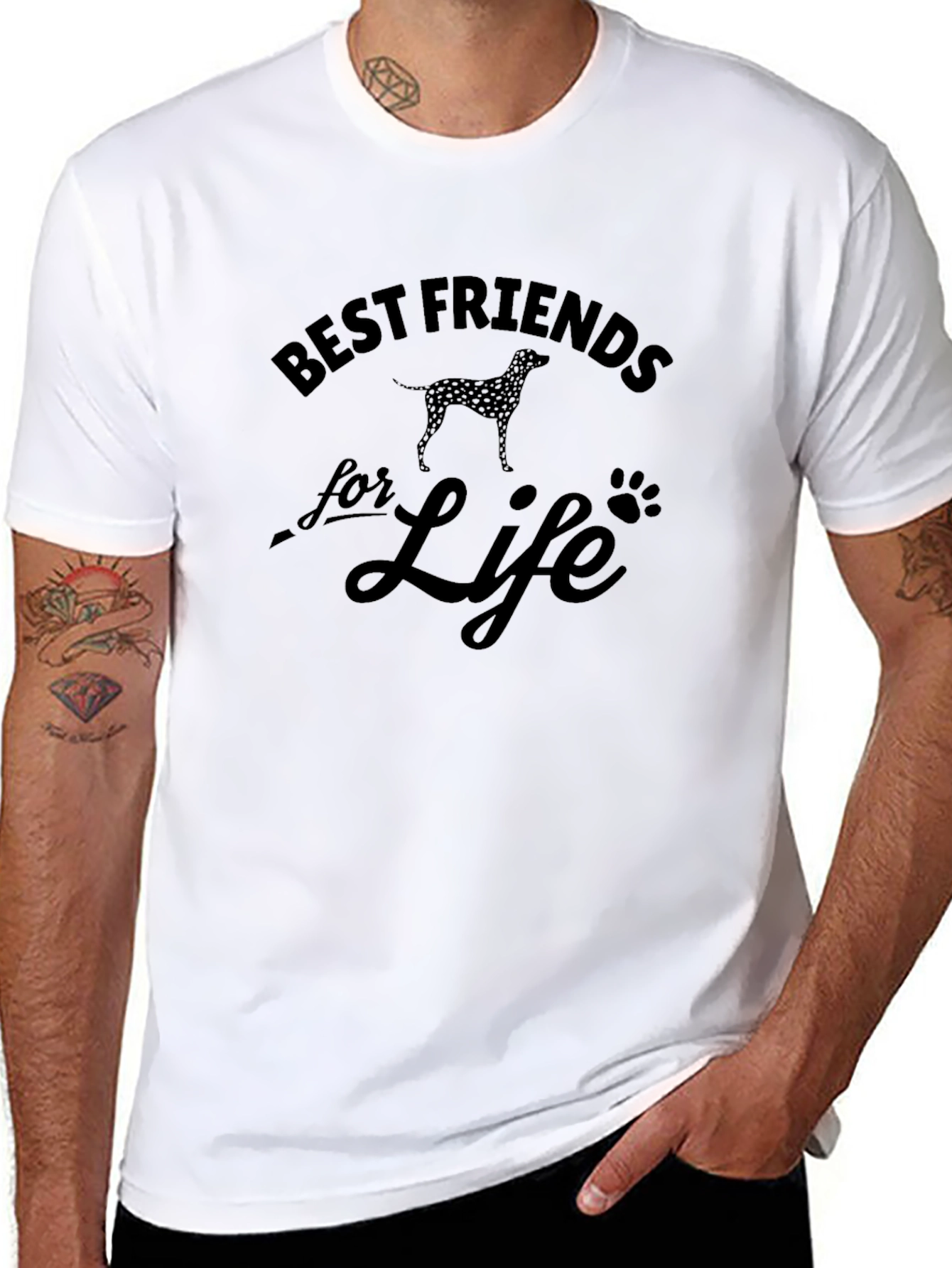 Best Friends for Life Dog Lover T-Shirt