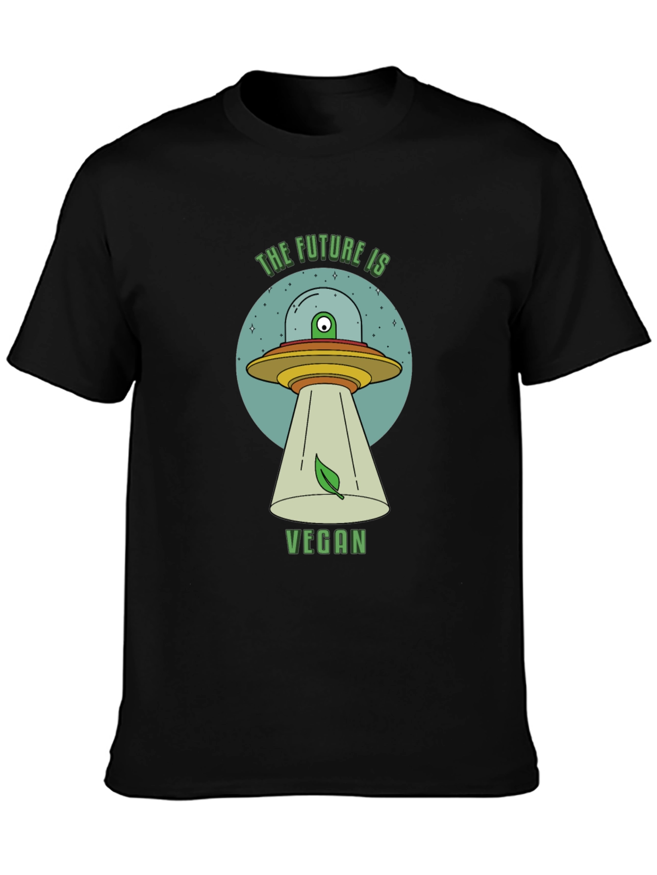 The Future is Vegan UFO T-Shirt