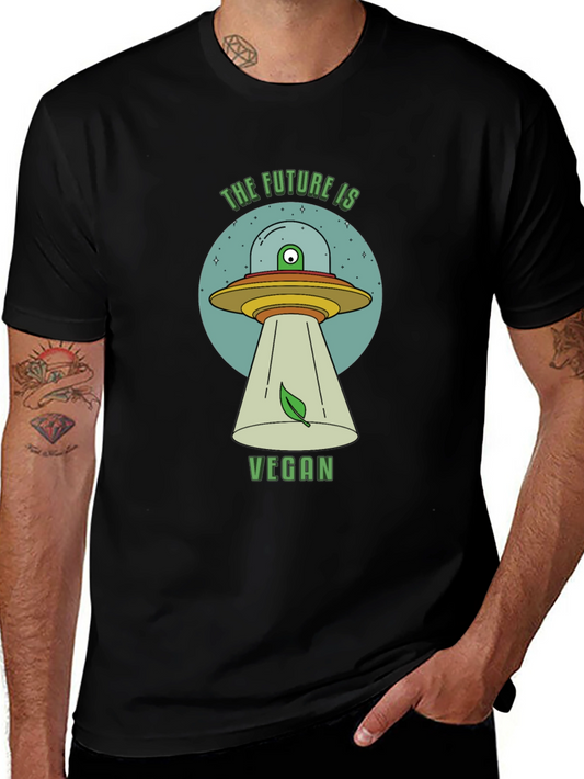 The Future is Vegan UFO T-Shirt