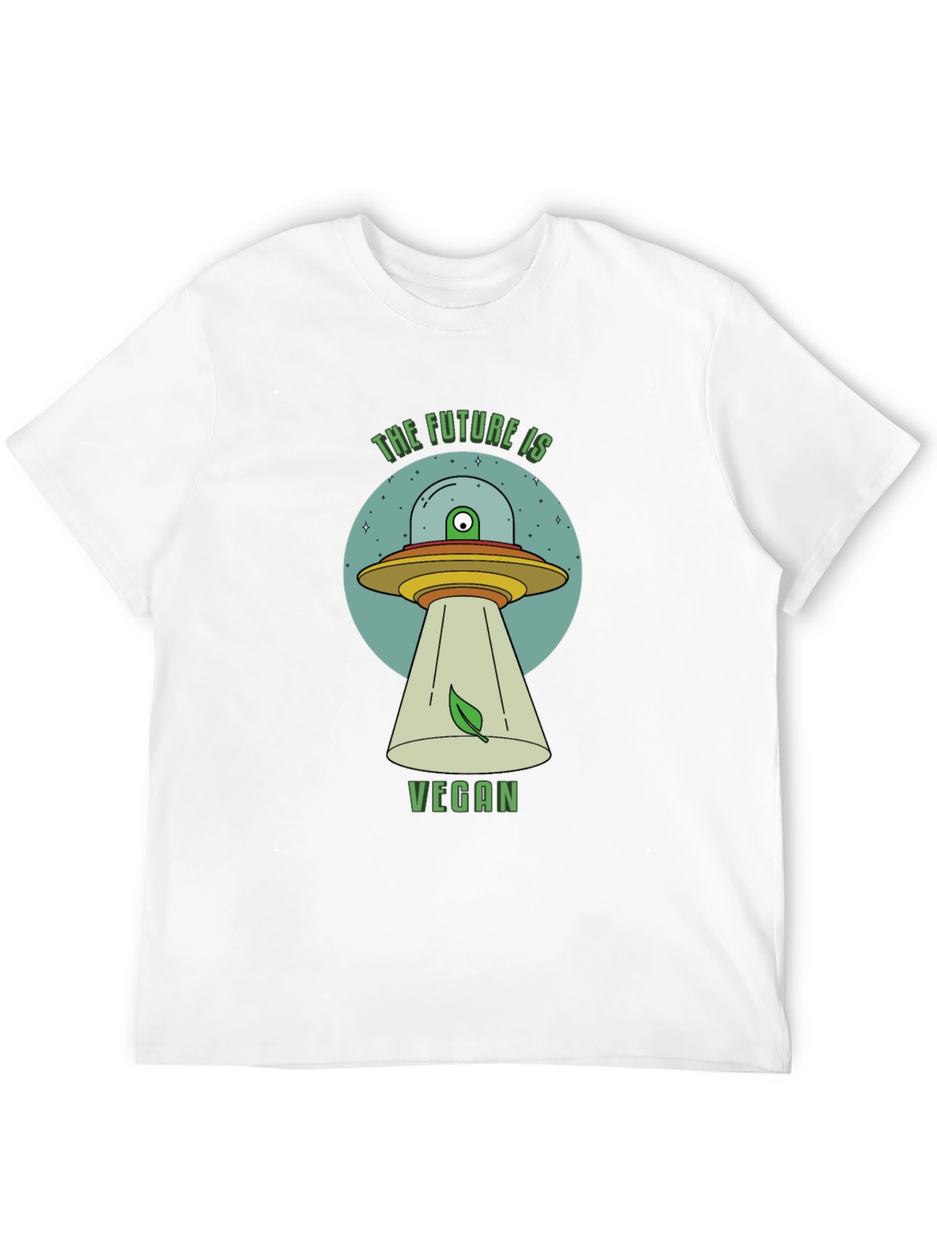 The Future is Vegan UFO T-Shirt