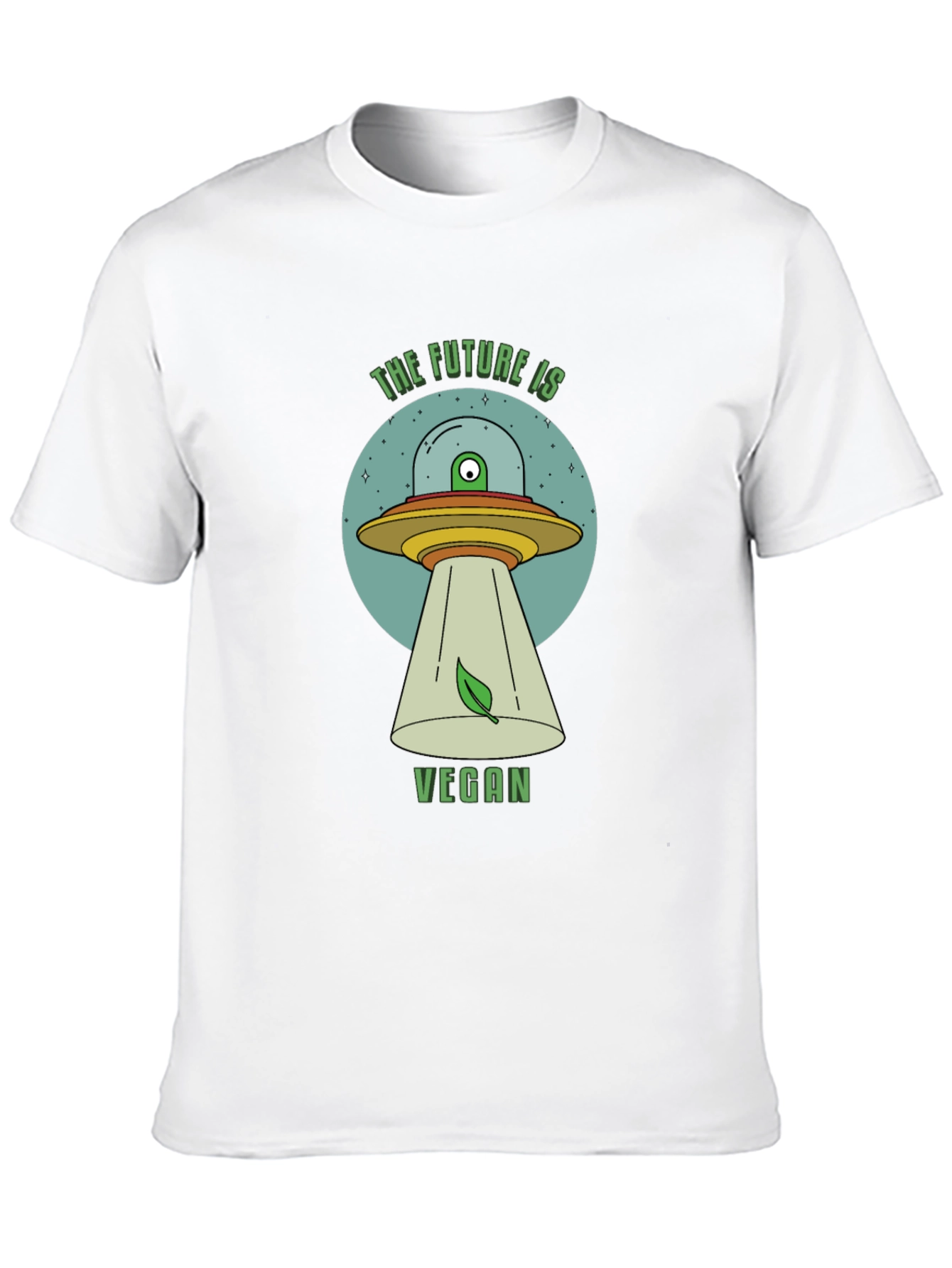 The Future is Vegan UFO T-Shirt