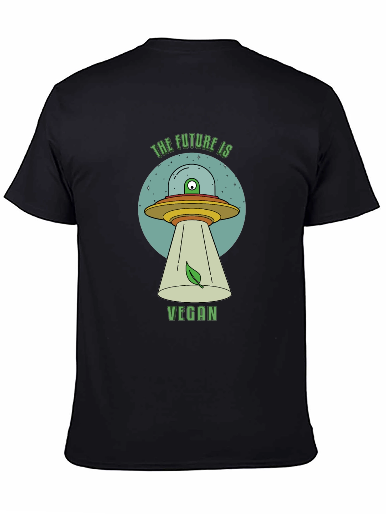 The Future is Vegan UFO T-Shirt