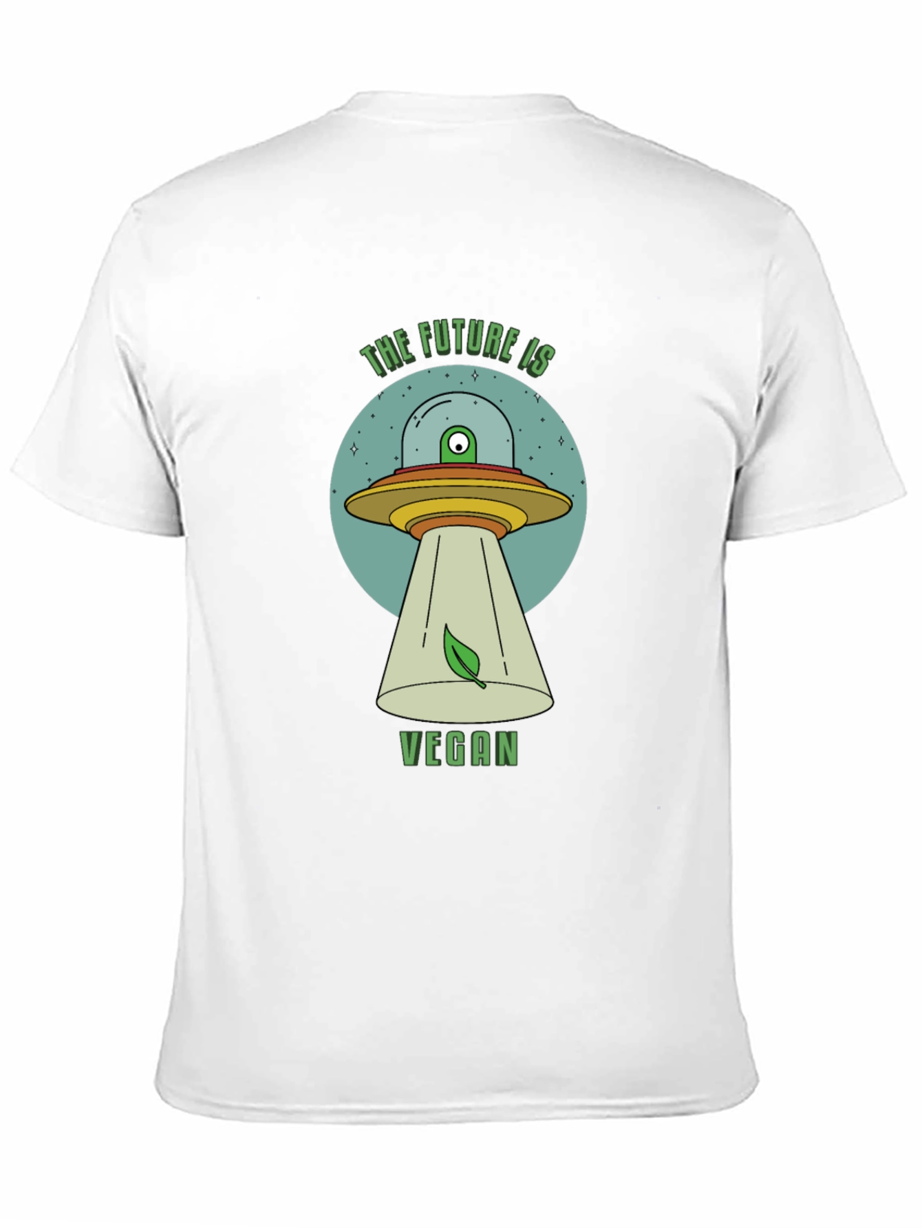 The Future is Vegan UFO T-Shirt