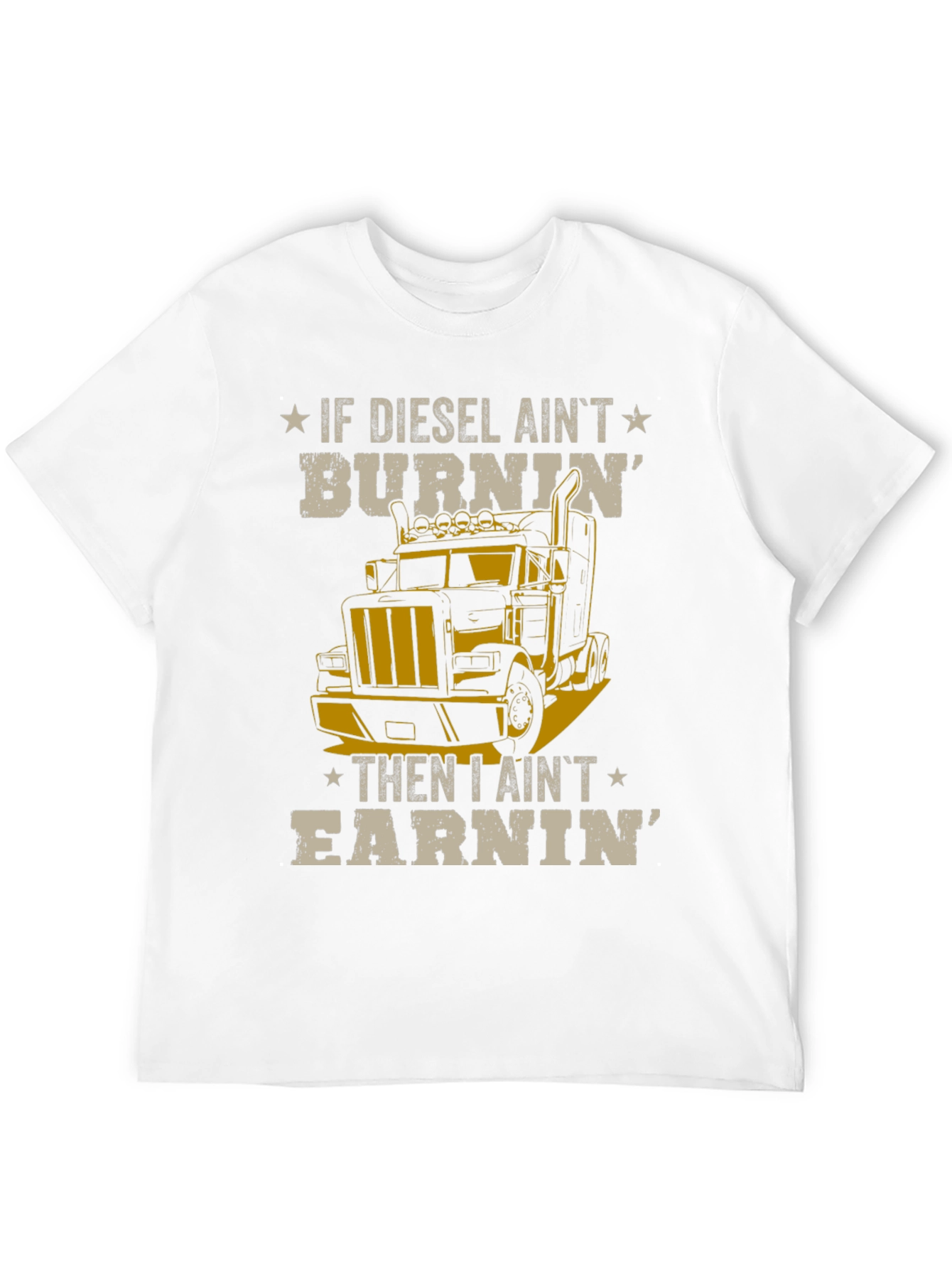 Diesel Burnin Trucker T-Shirt