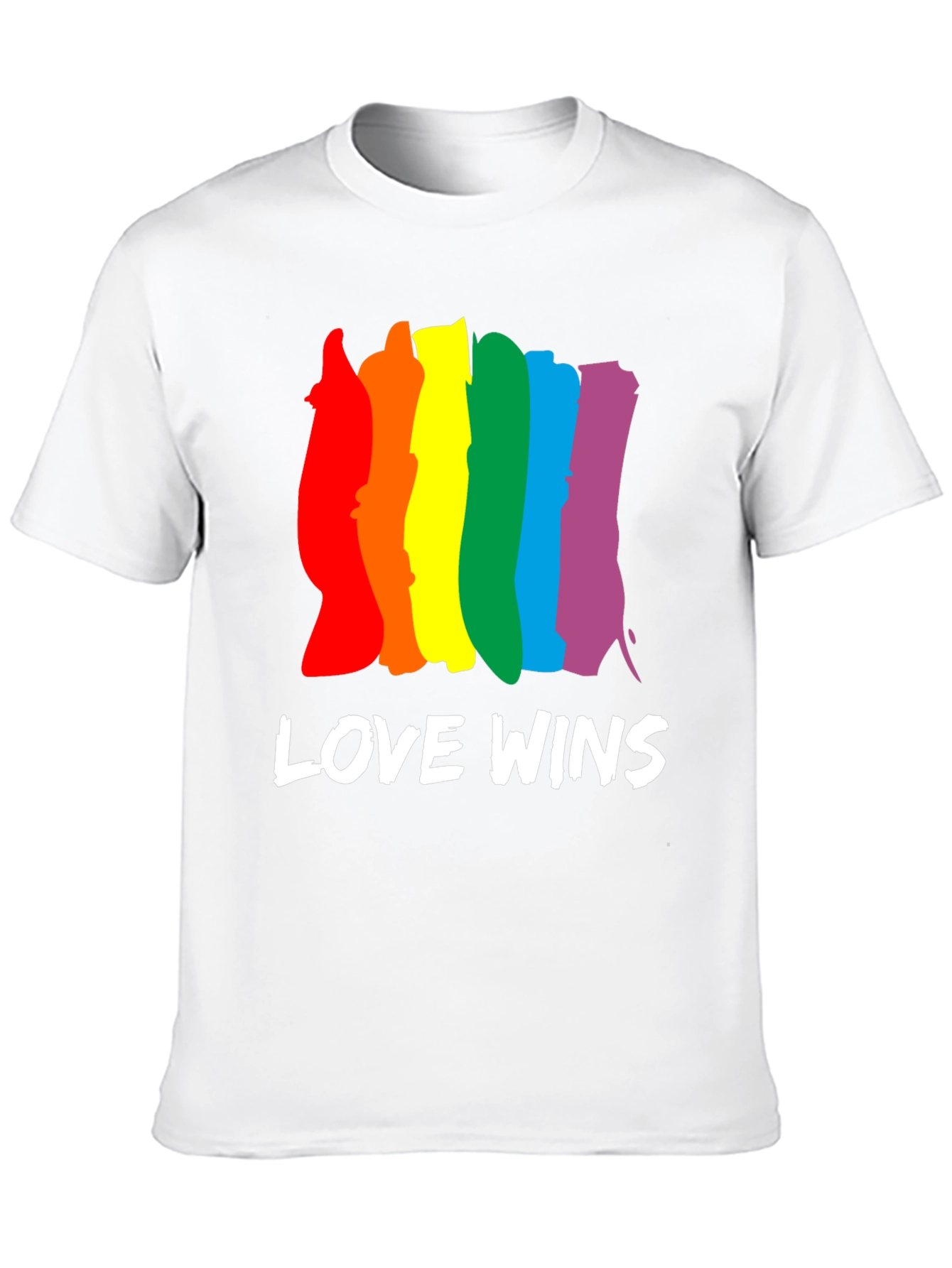 Love Wins Rainbow Pride T-Shirt