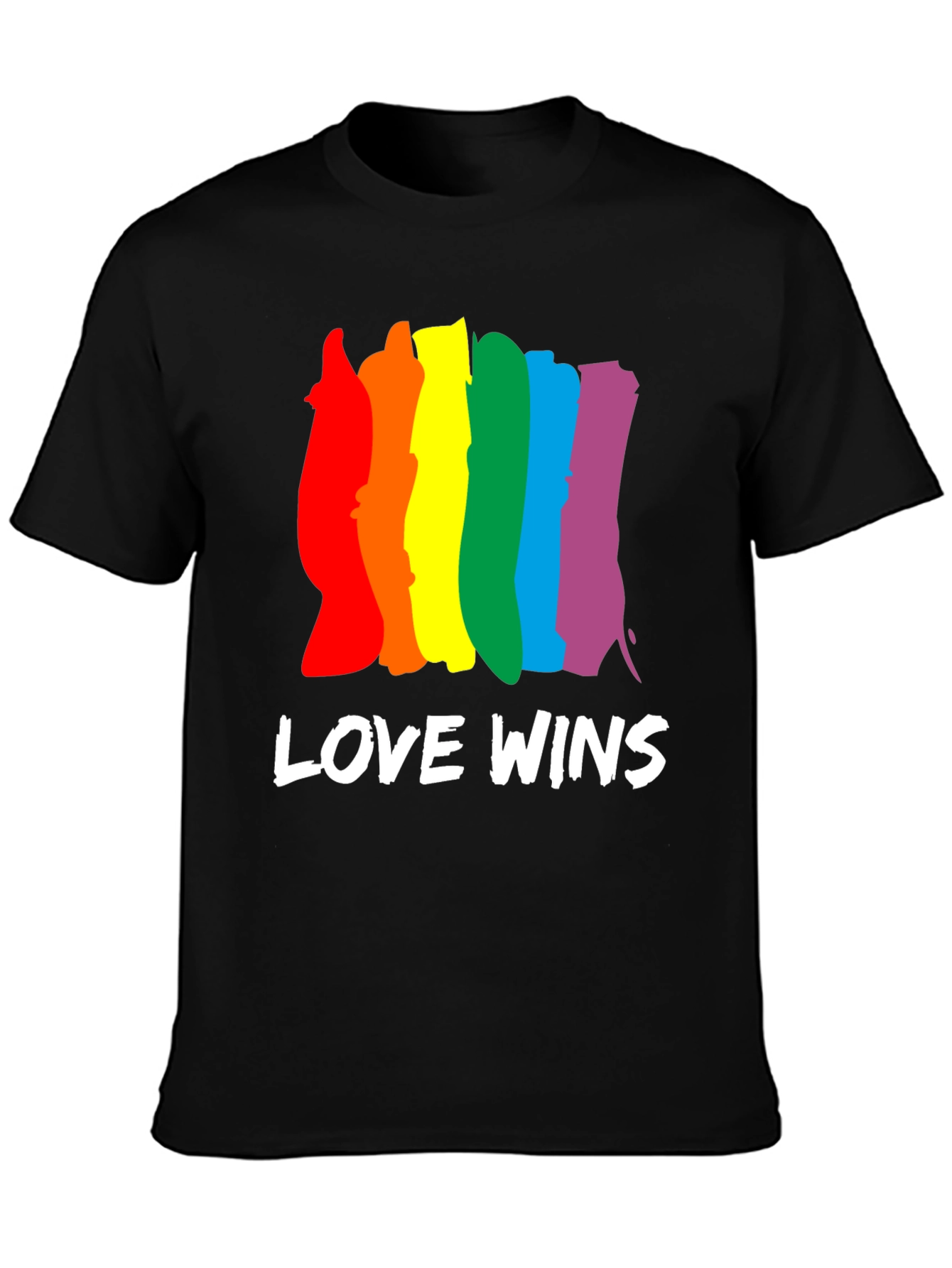 Love Wins Rainbow Pride T-Shirt