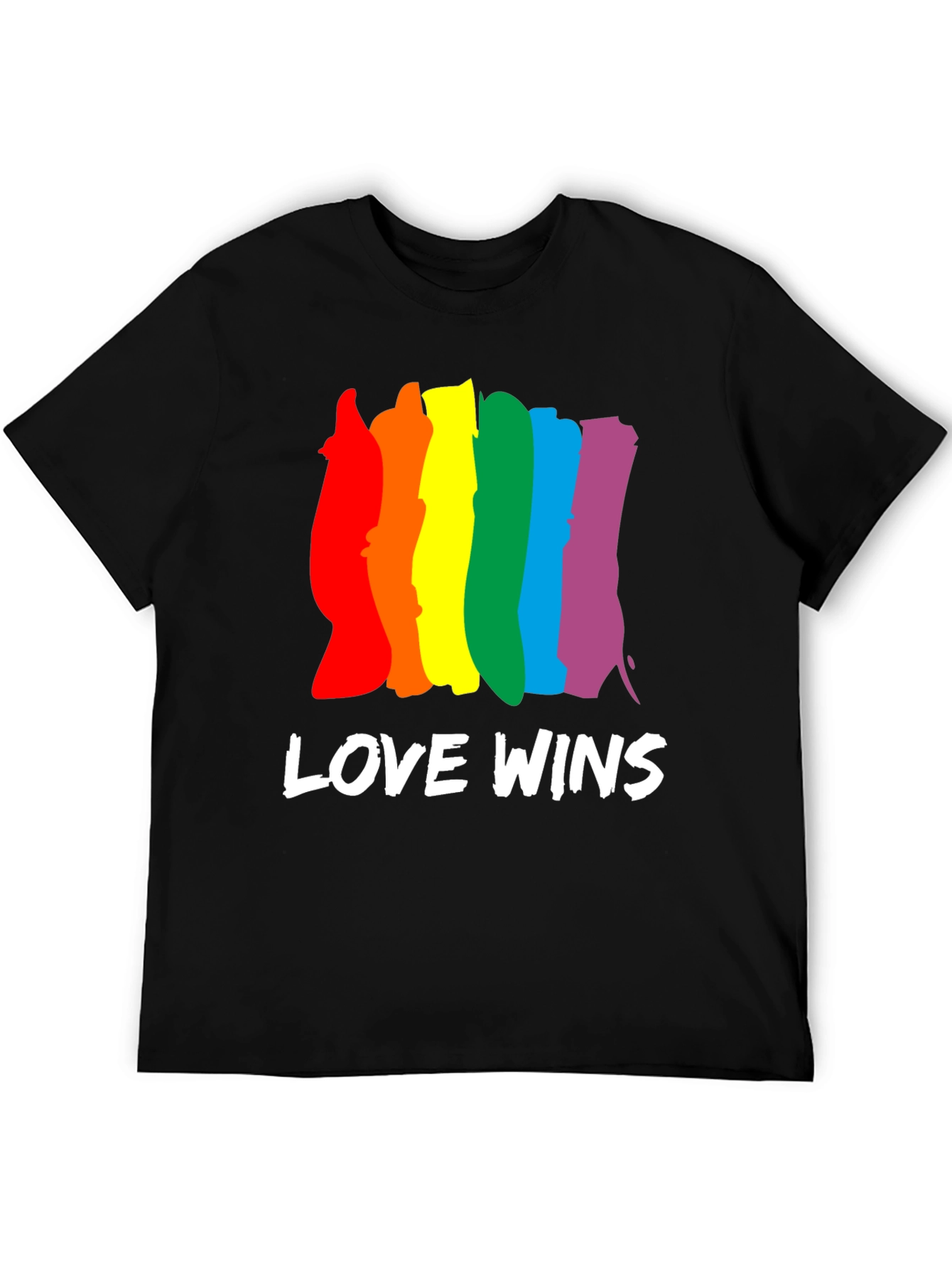 Love Wins Rainbow Pride T-Shirt