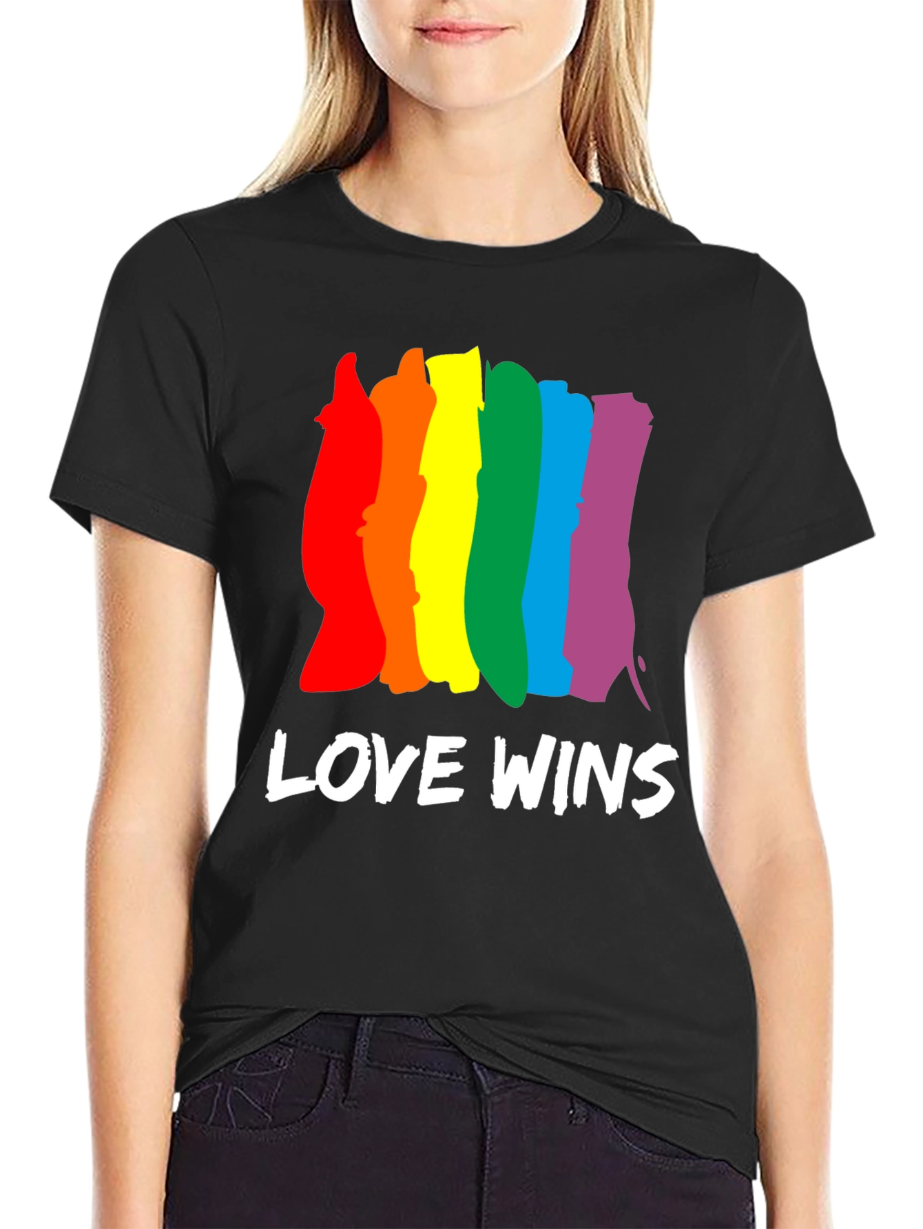 Love Wins Rainbow Pride T-Shirt