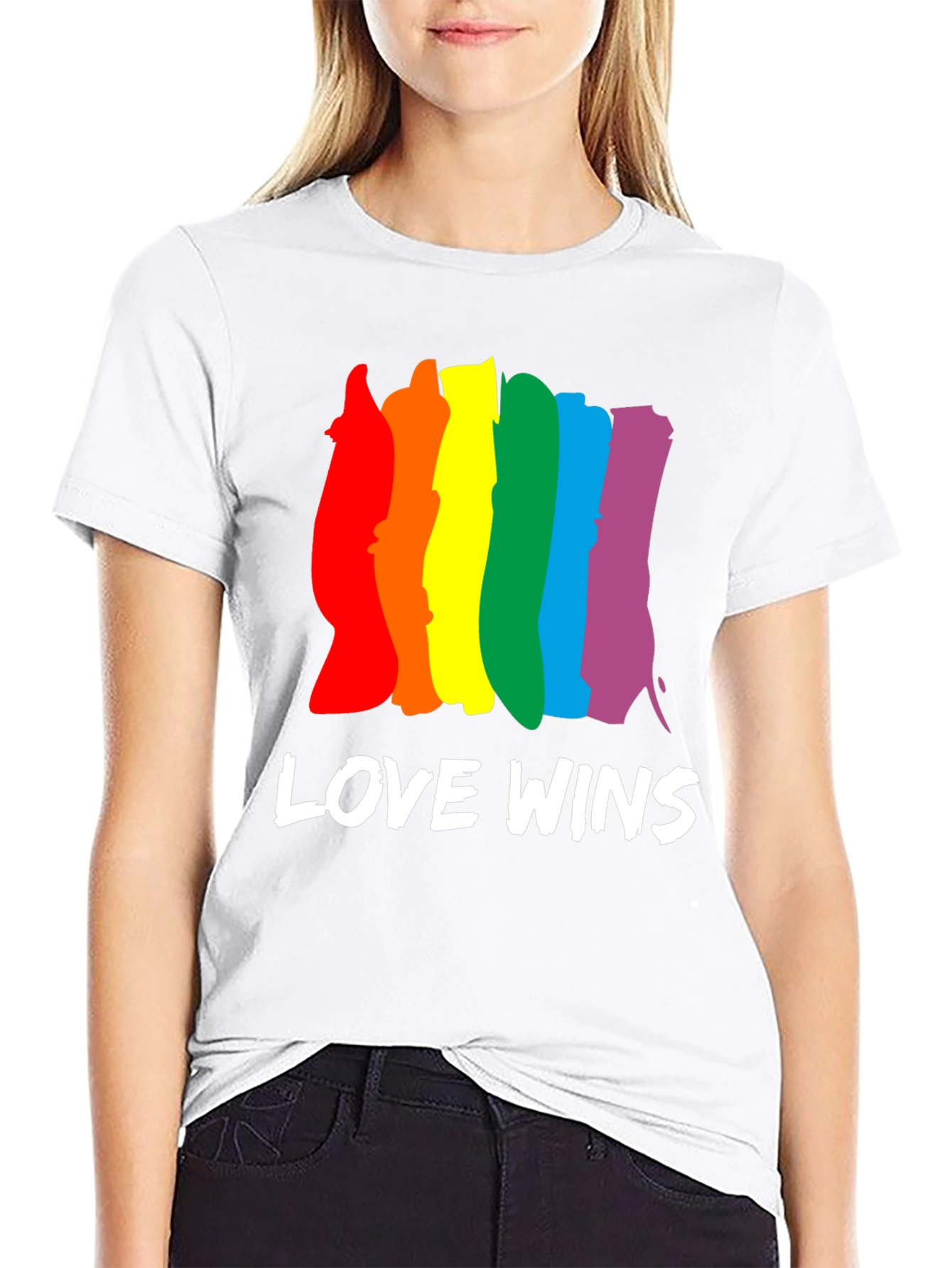 Love Wins Rainbow Pride T-Shirt