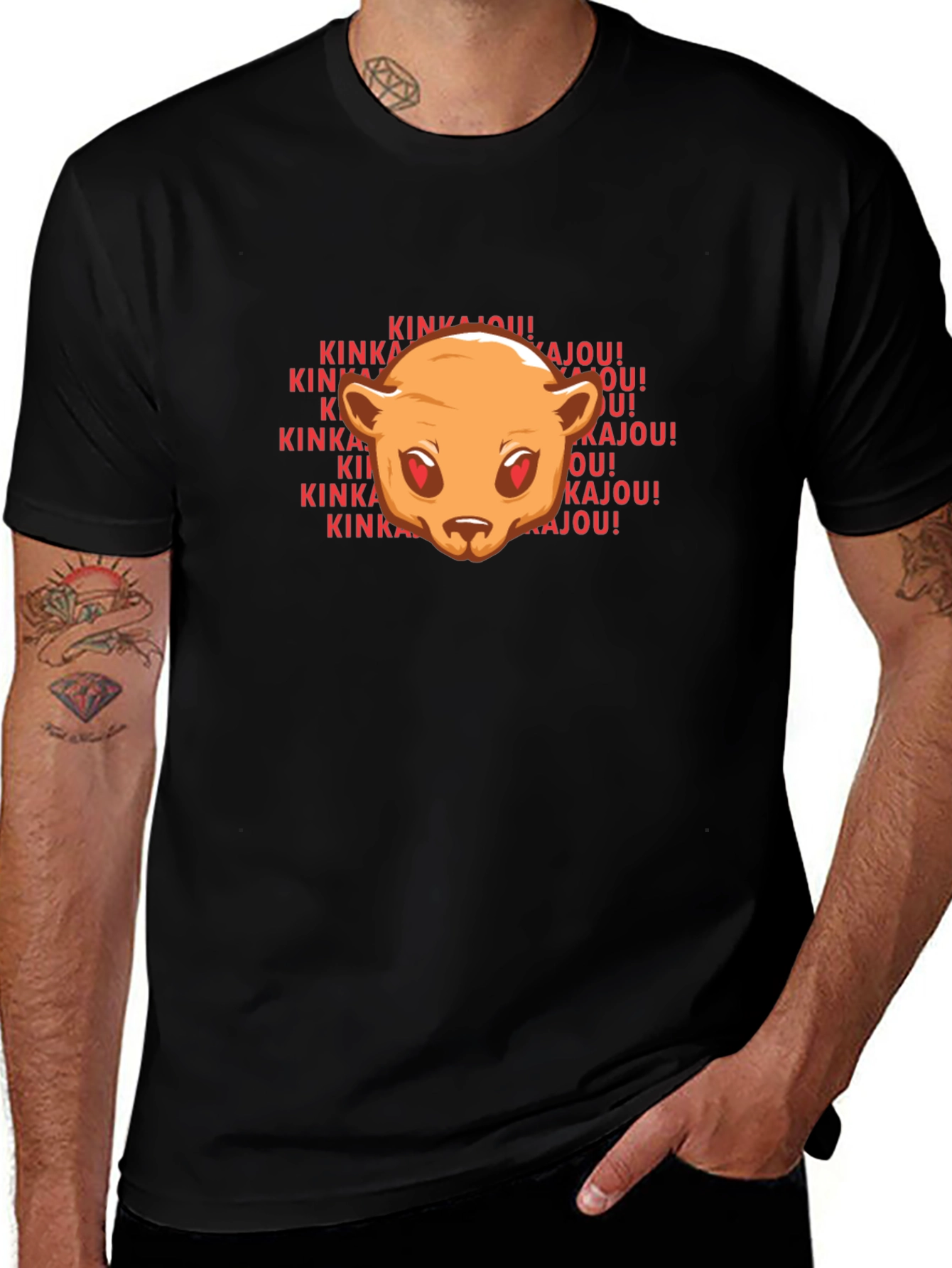 Kinkajou Graphic T-Shirt - Quirky Animal Tee