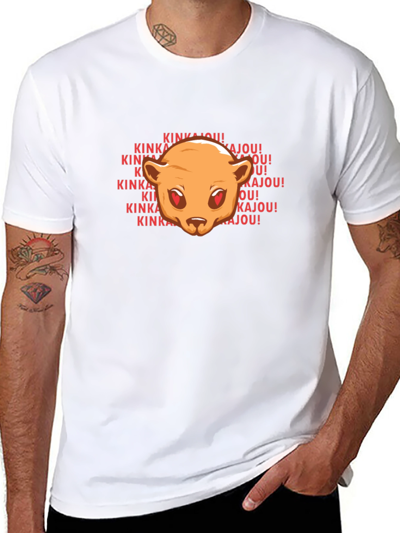 Kinkajou Graphic T-Shirt - Quirky Animal Tee