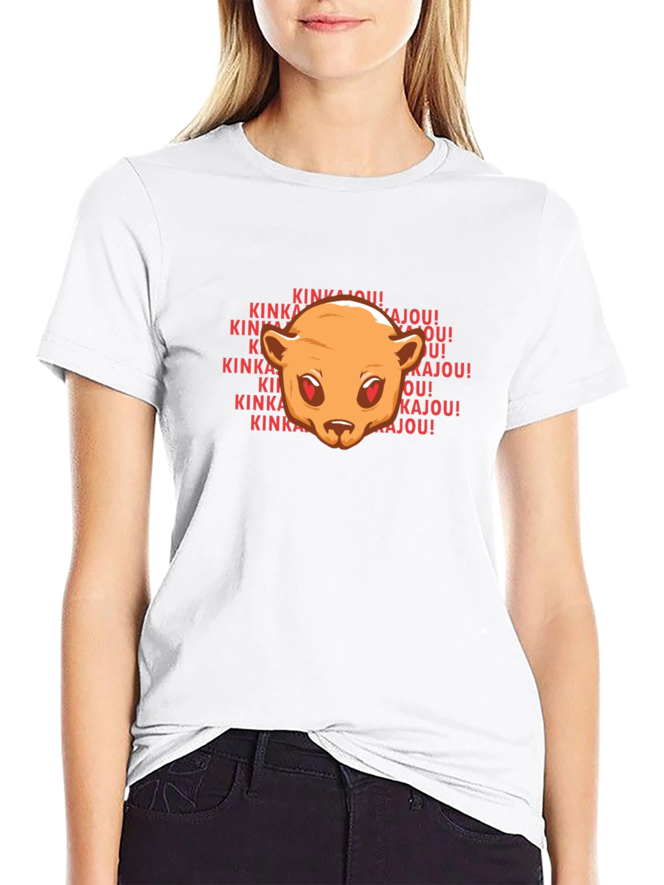 Kinkajou Graphic T-Shirt - Quirky Animal Tee