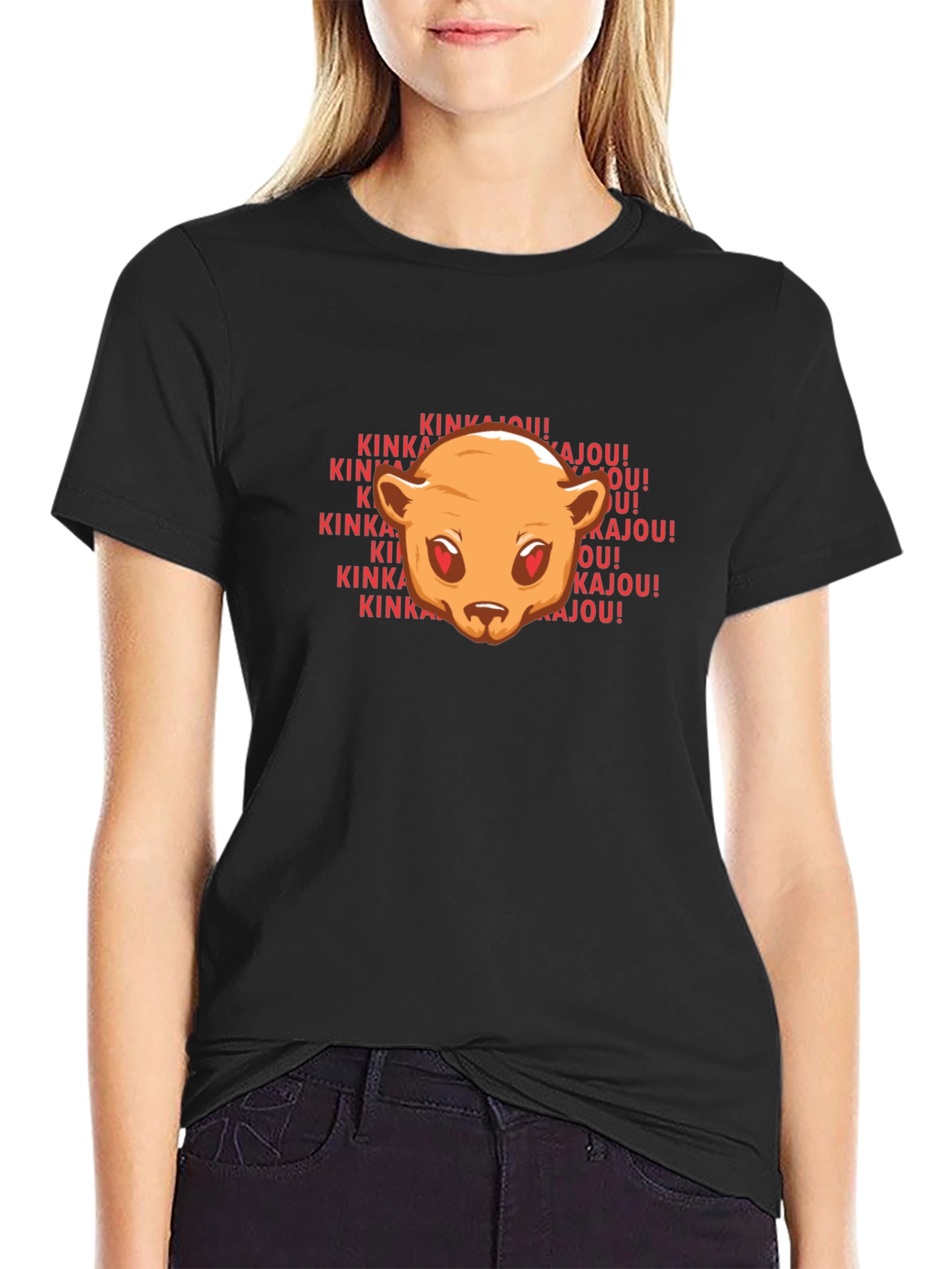 Kinkajou Graphic T-Shirt - Quirky Animal Tee