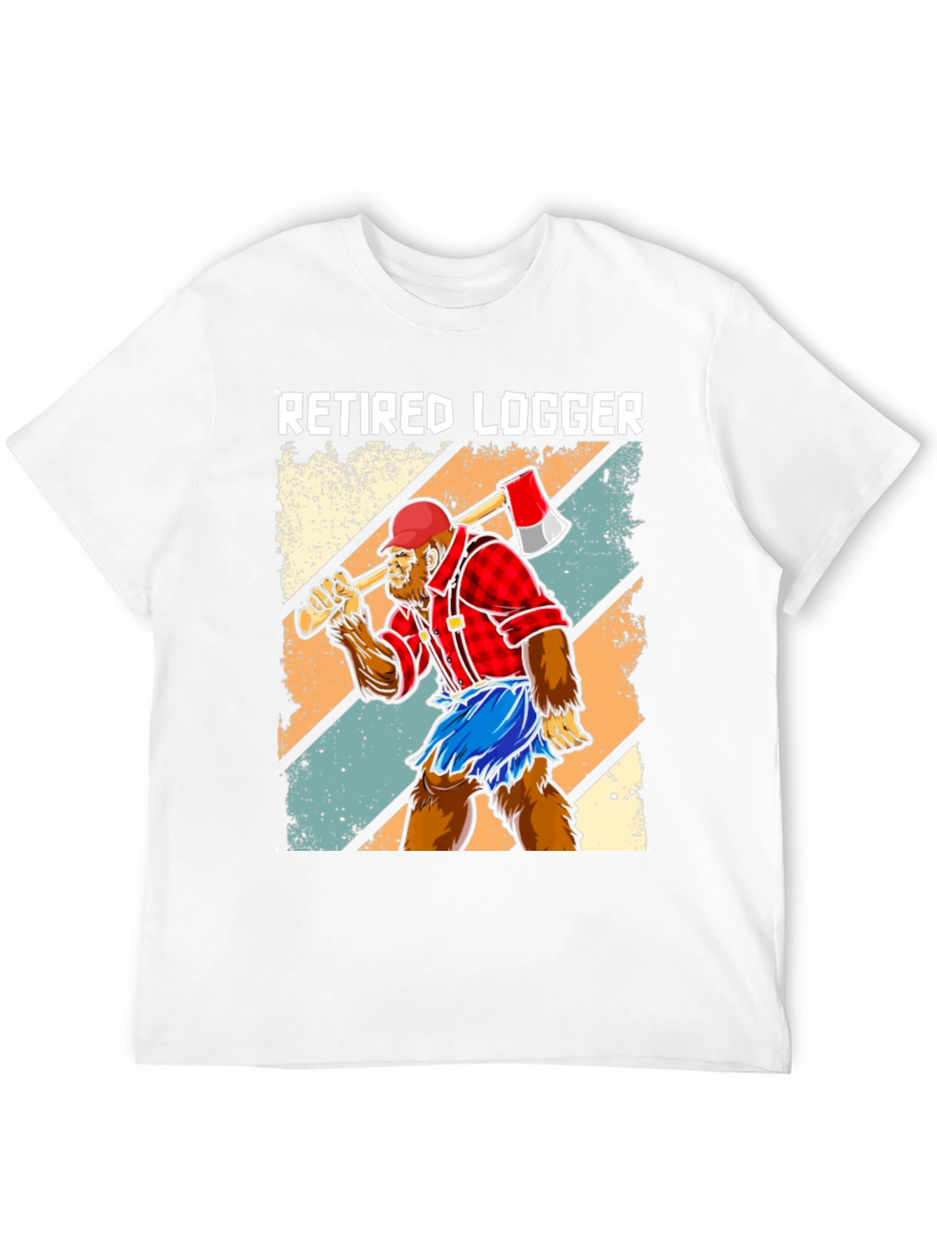 Retired Logger Bigfoot Graphic Tee