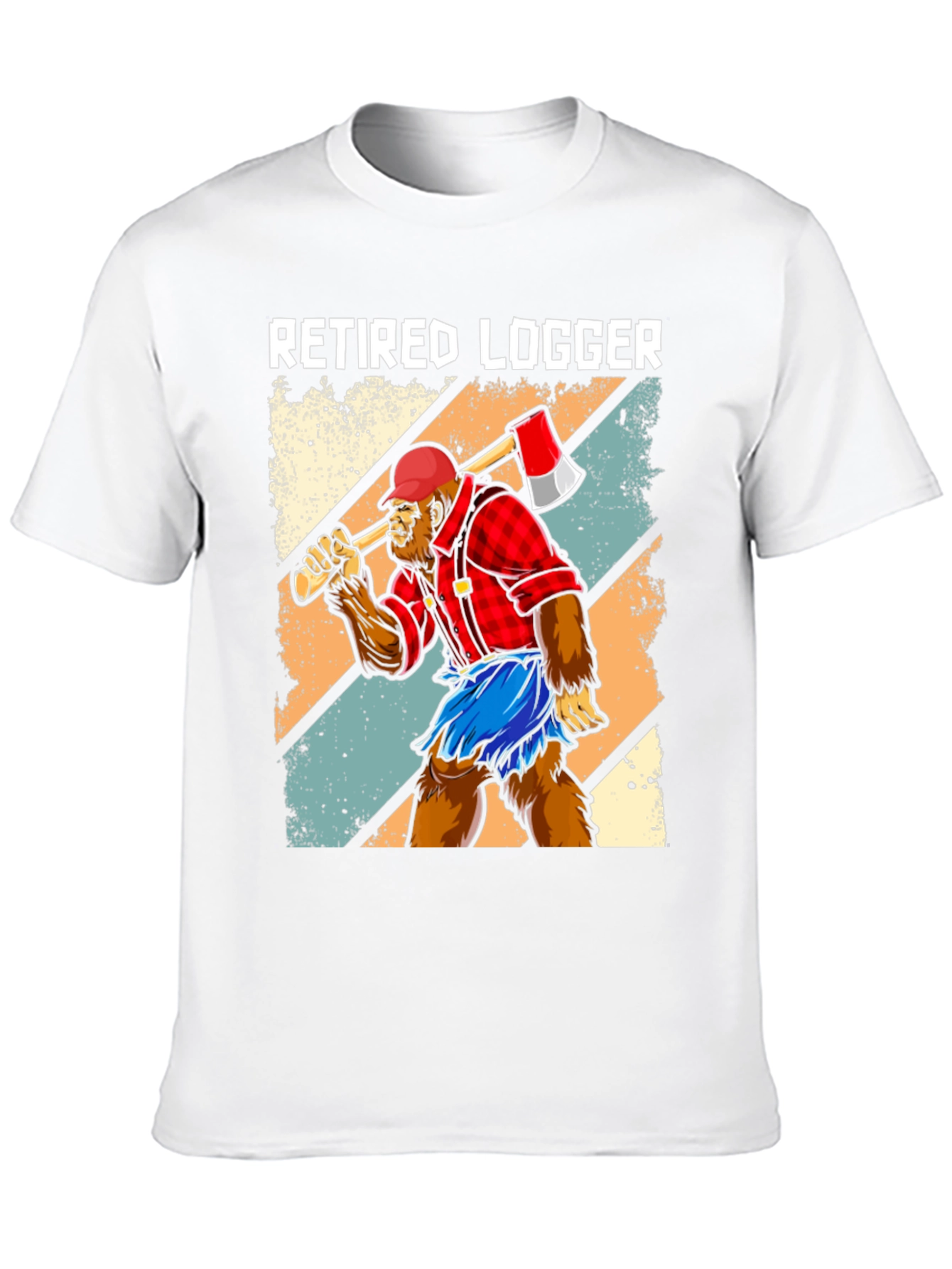 Retired Logger Bigfoot Graphic Tee