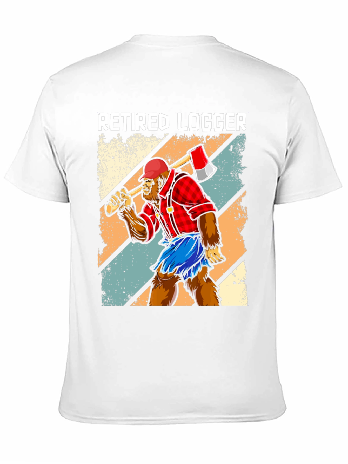 Retired Logger Bigfoot Graphic Tee