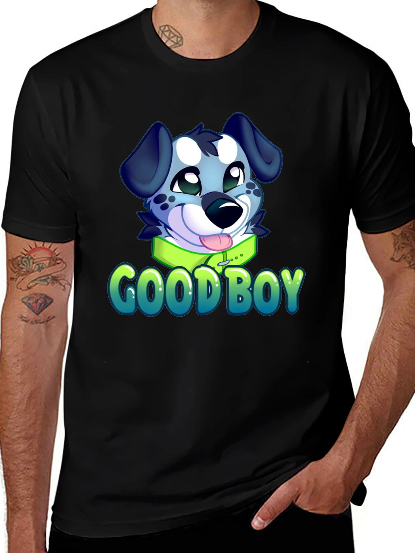 Good Boy Dog Graphic T-Shirt - Soft & Stylish