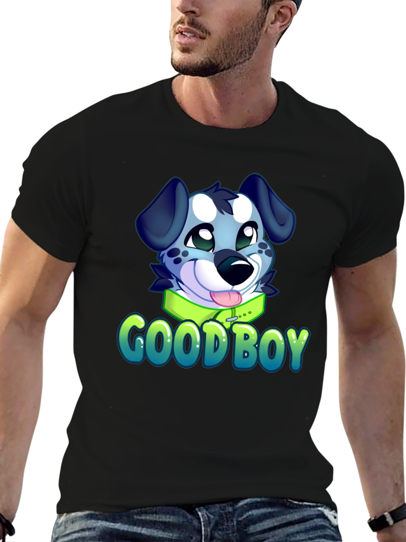 Good Boy Dog Graphic T-Shirt - Soft & Stylish