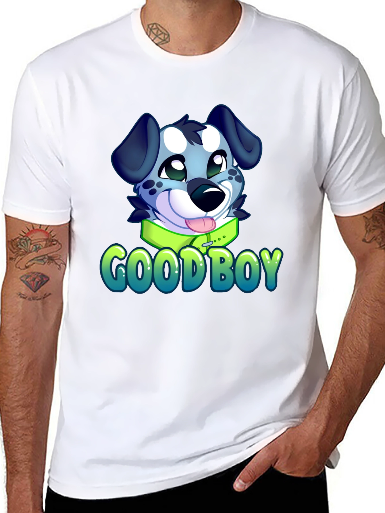 Good Boy Dog Graphic T-Shirt - Soft & Stylish