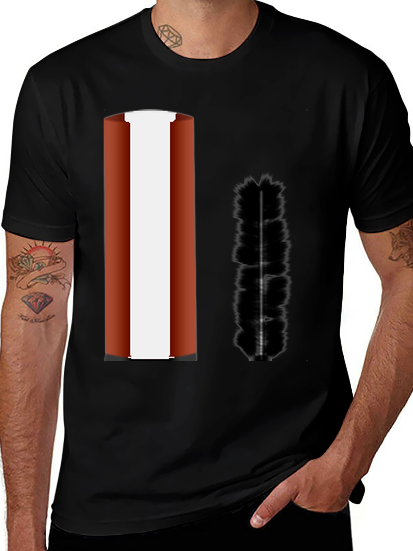 Funny Chimney Sweep Black T-Shirt