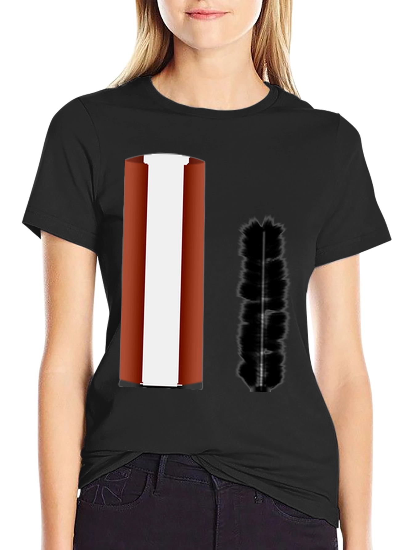 Funny Chimney Sweep Black T-Shirt
