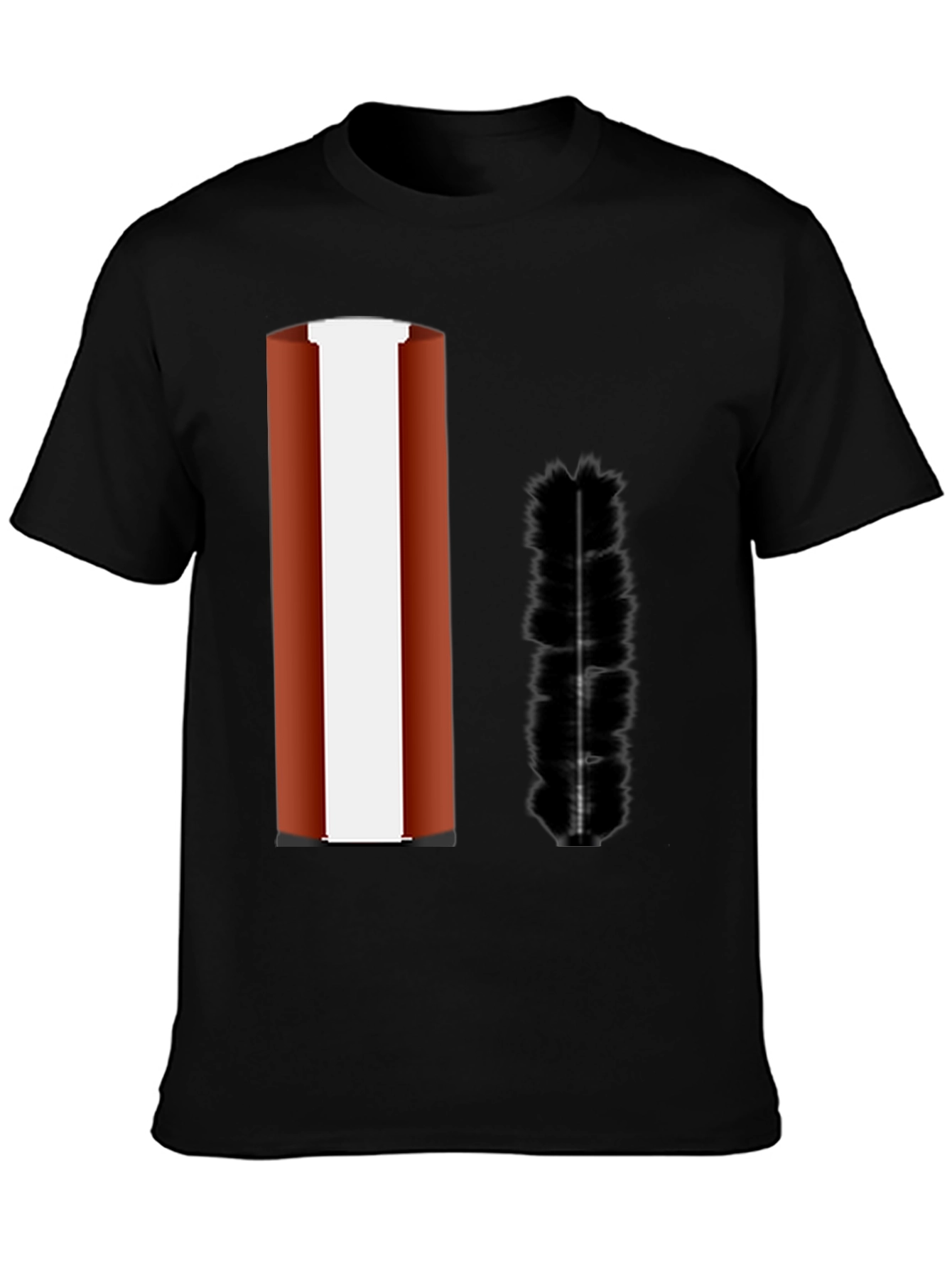 Funny Chimney Sweep Black T-Shirt