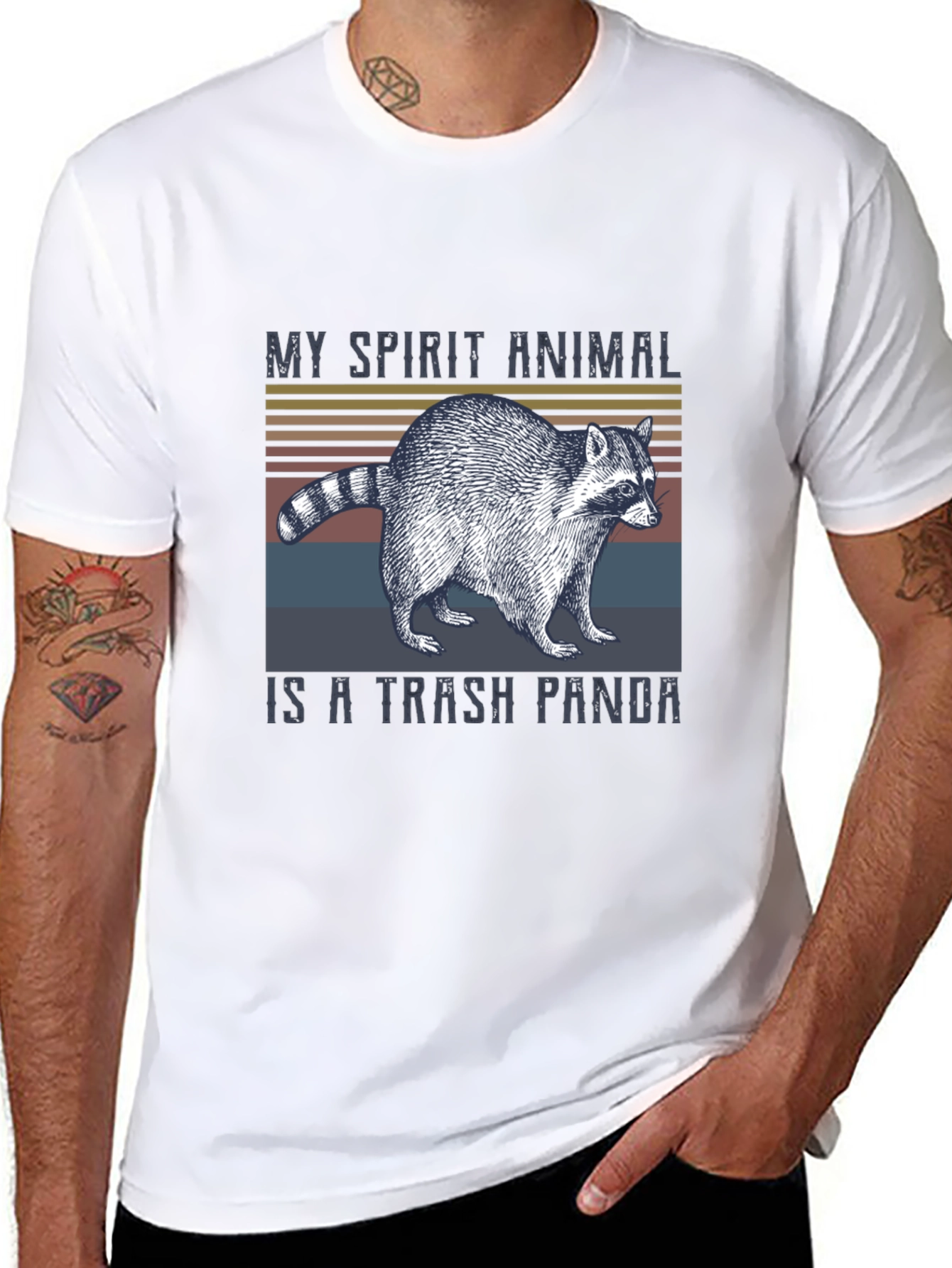 Trash Panda T-Shirt - My Spirit Animal Raccoon