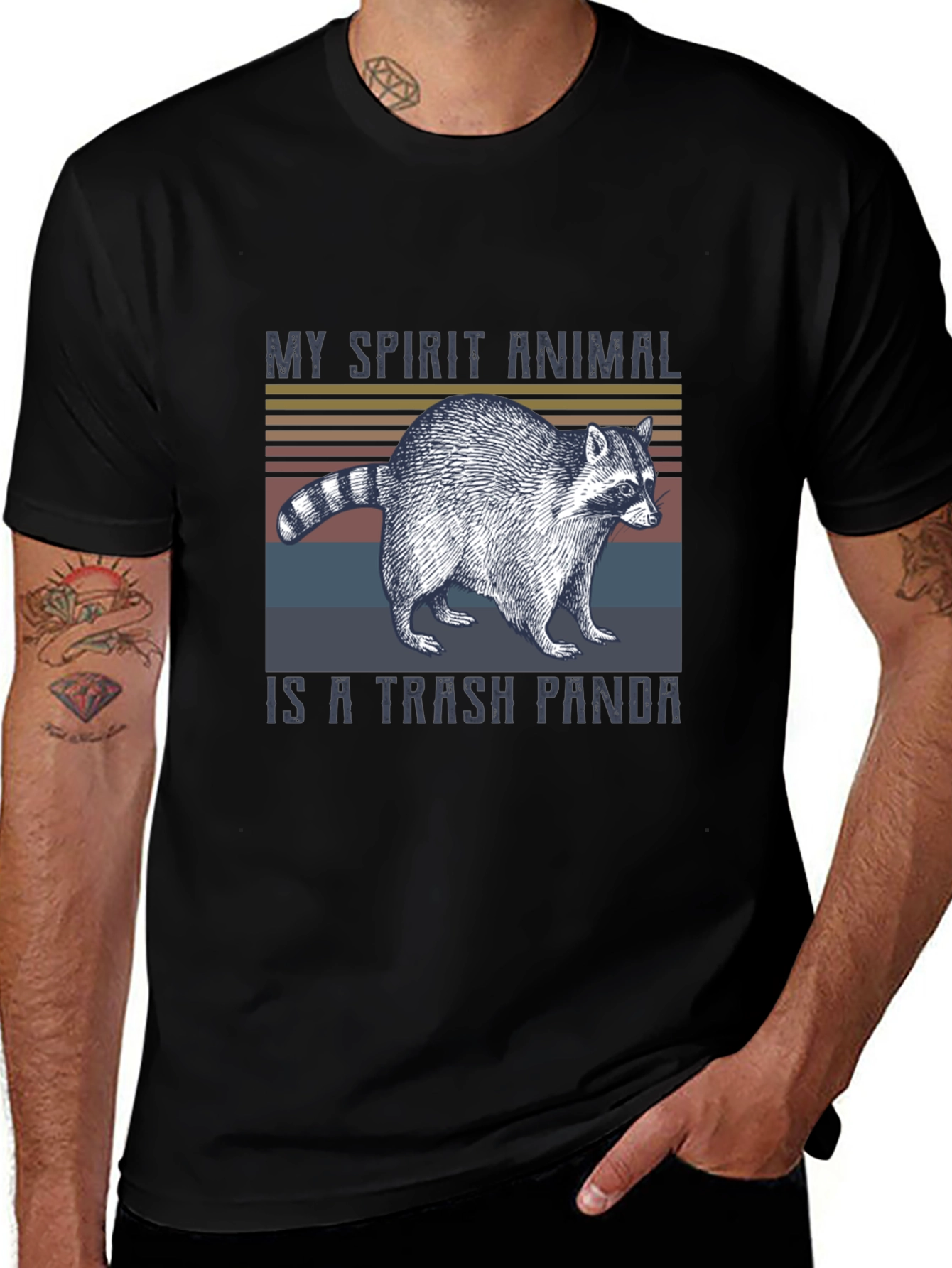 Trash Panda T-Shirt - My Spirit Animal Raccoon