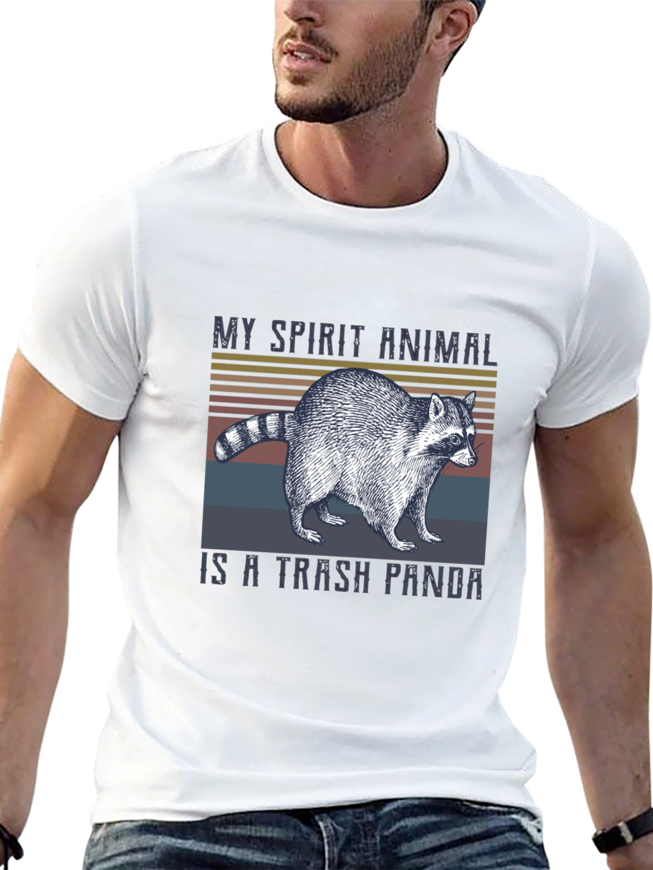 Trash Panda T-Shirt - My Spirit Animal Raccoon