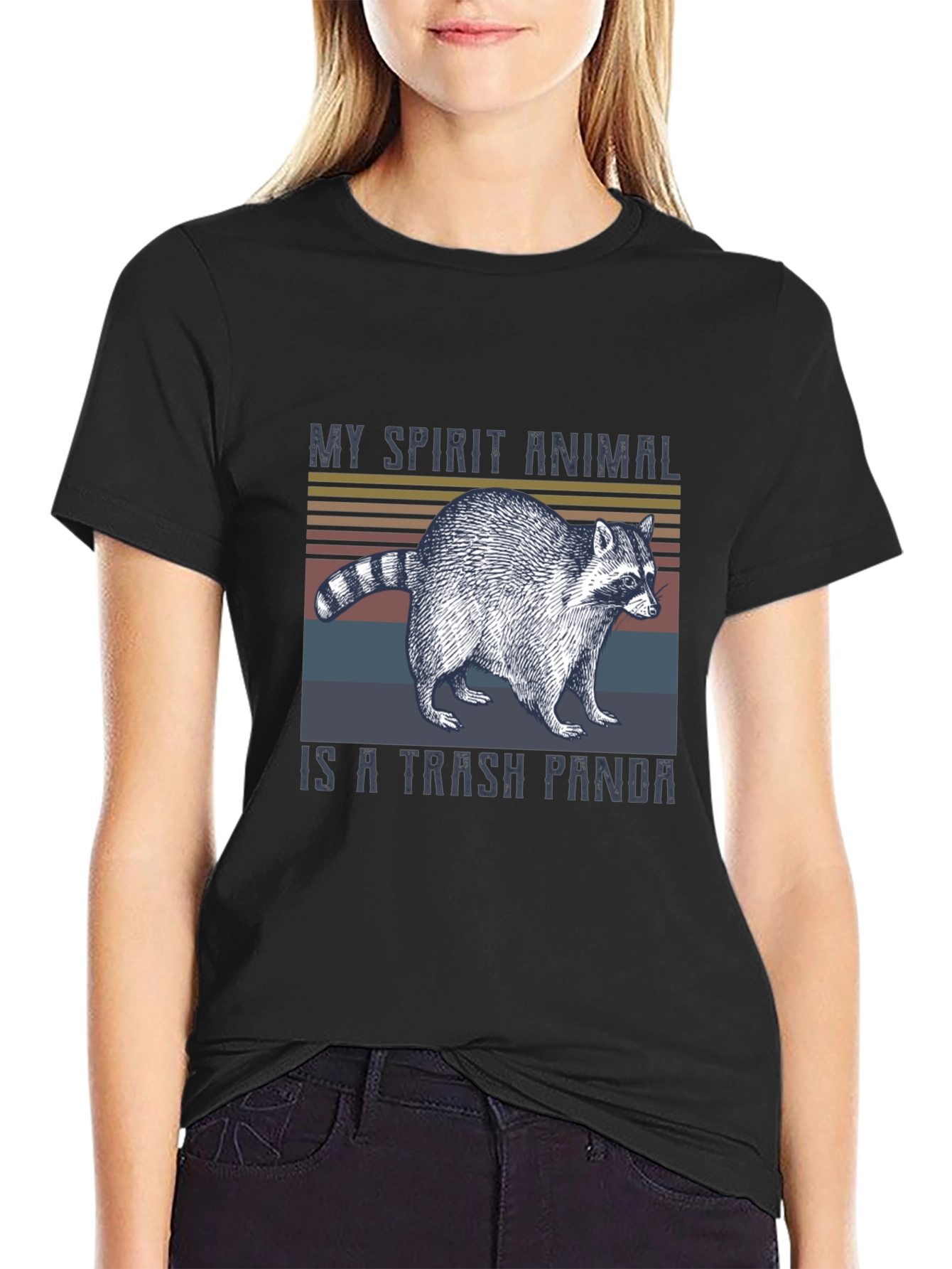 Trash Panda T-Shirt - My Spirit Animal Raccoon