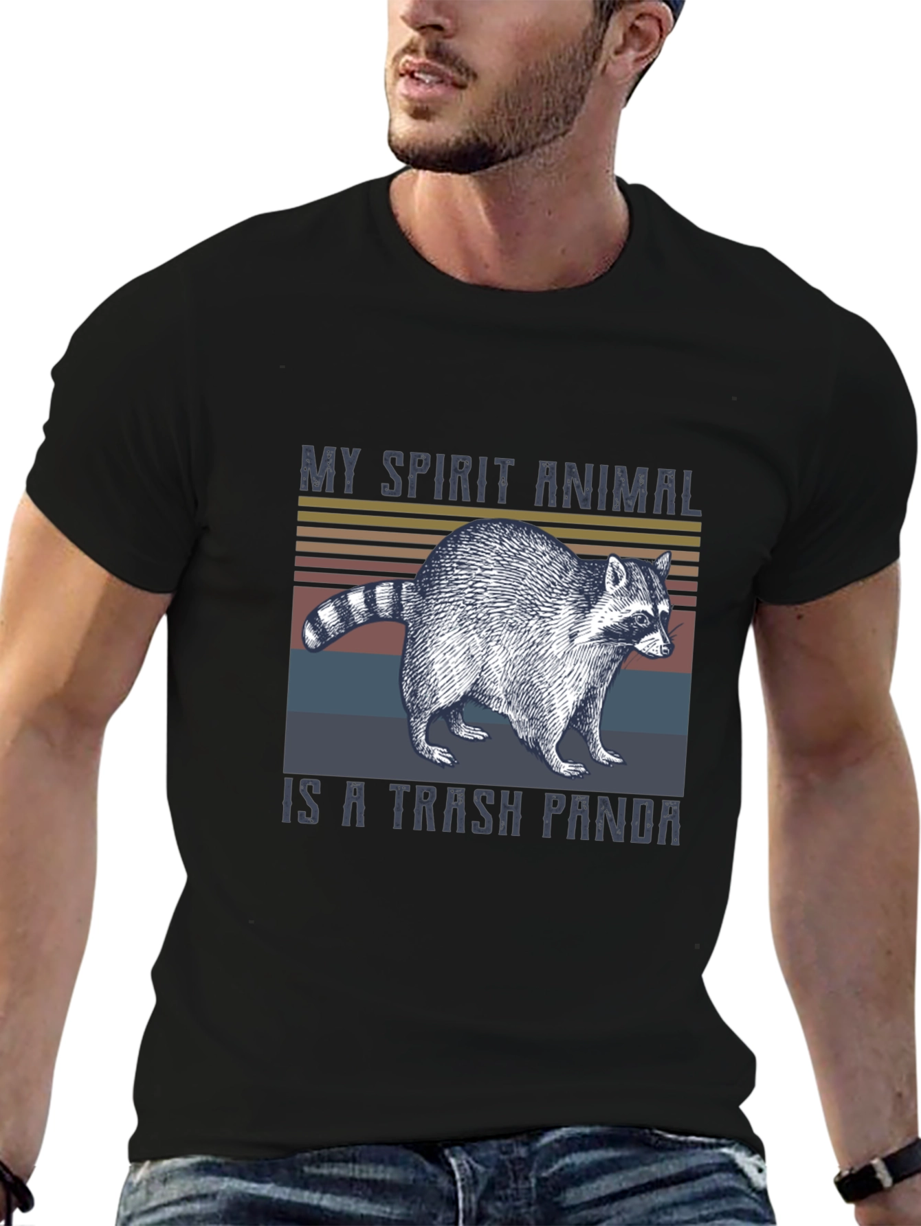 Trash Panda T-Shirt - My Spirit Animal Raccoon