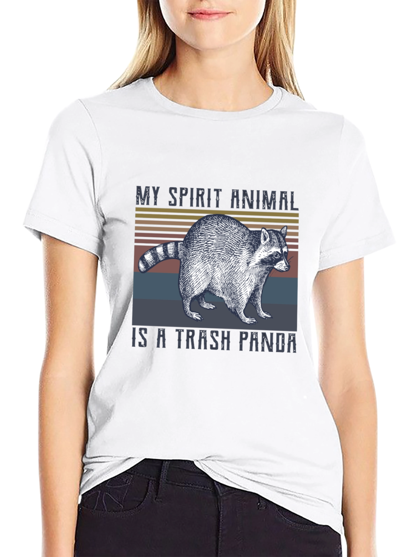 Trash Panda T-Shirt - My Spirit Animal Raccoon