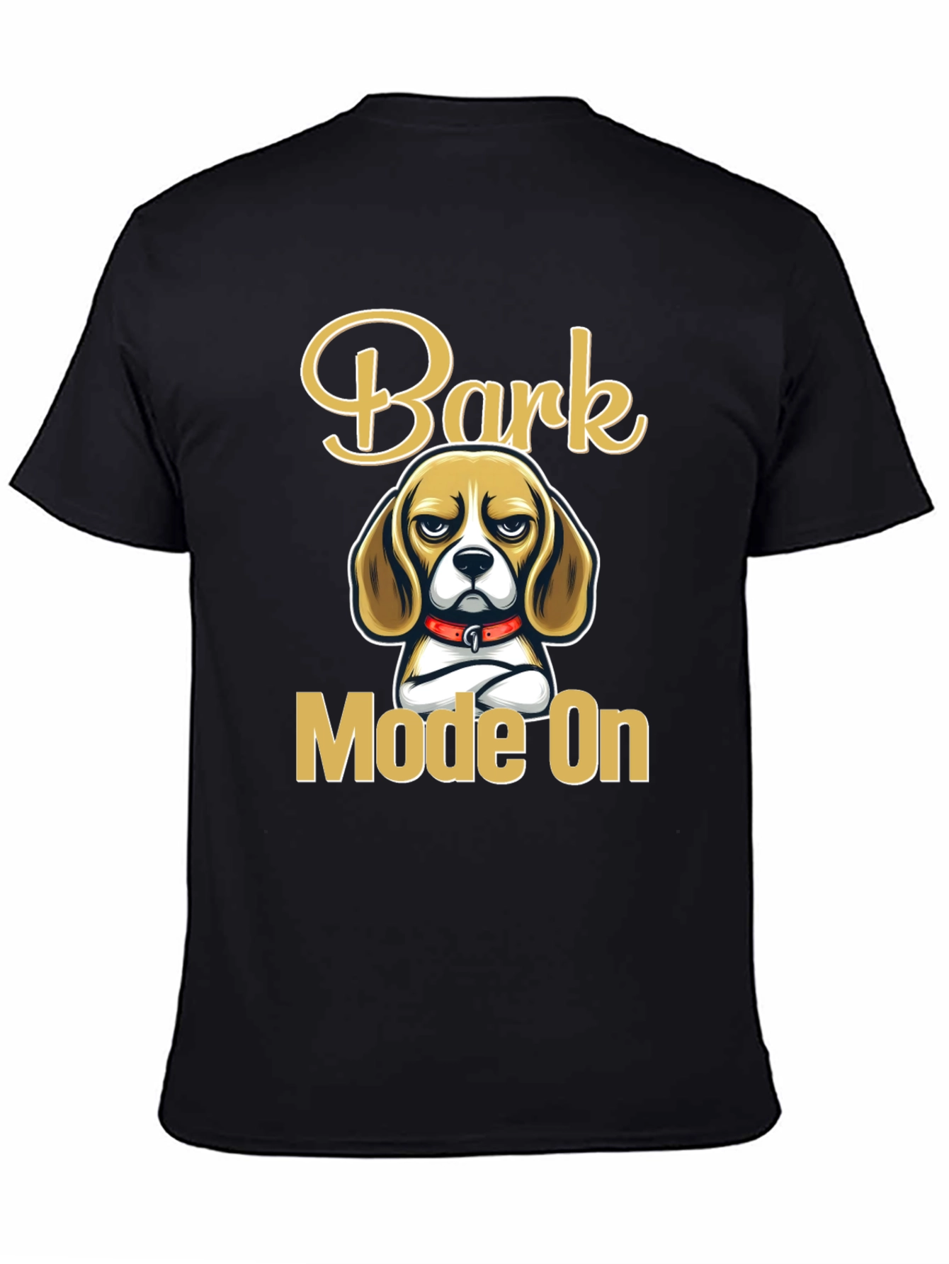 Bark Mode On Graphic Tee - Beagle Dog Lover