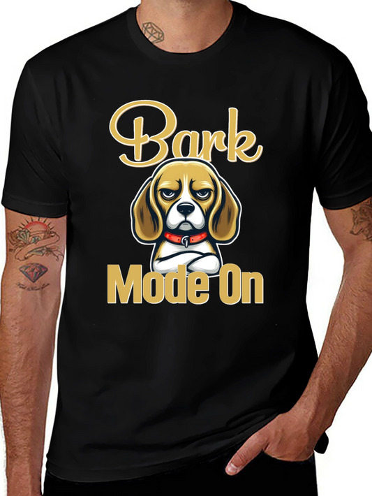 Bark Mode On Graphic Tee - Beagle Dog Lover